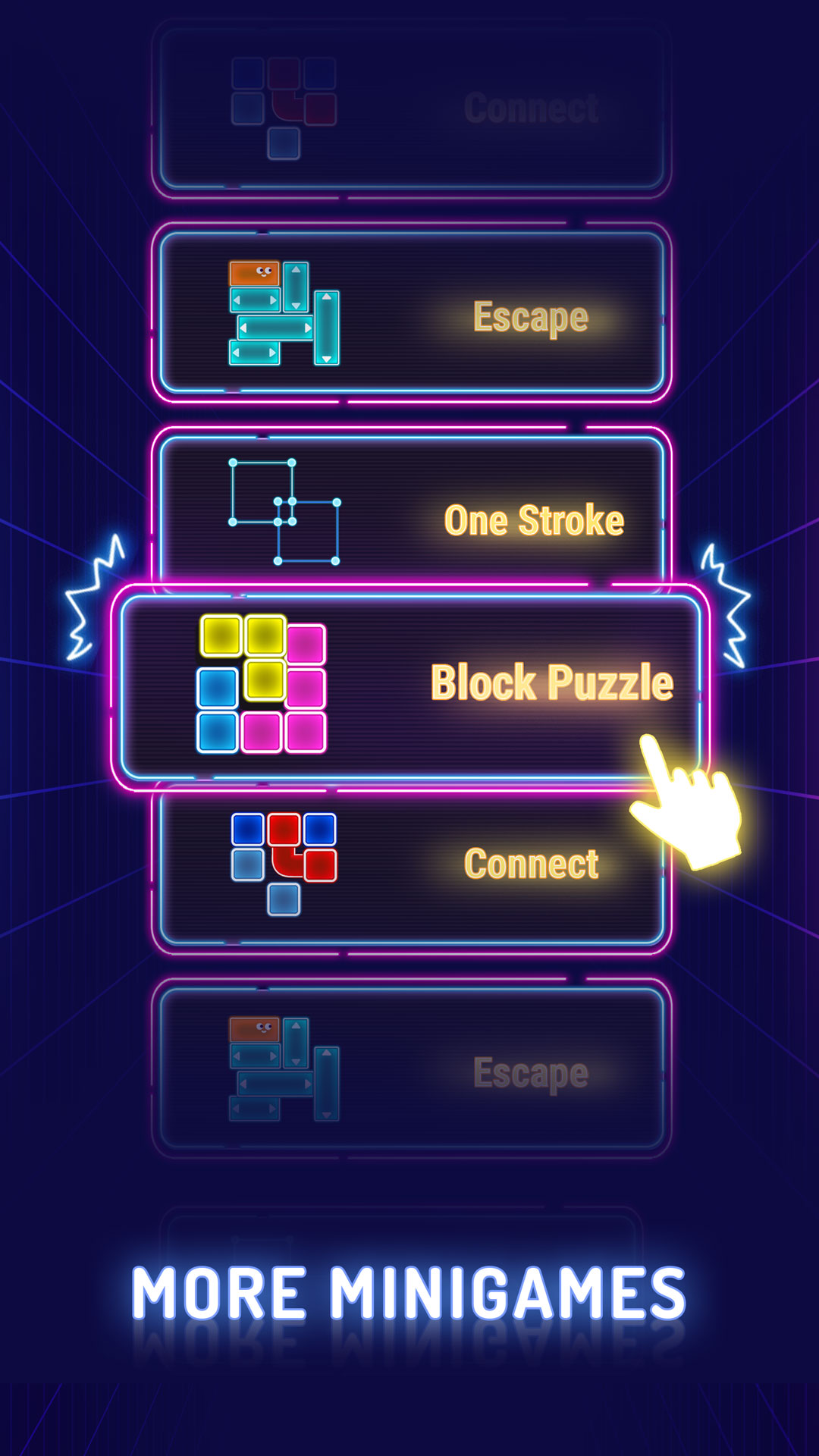 اسکرین شات 2 بازی 2 Player Glow Minigames