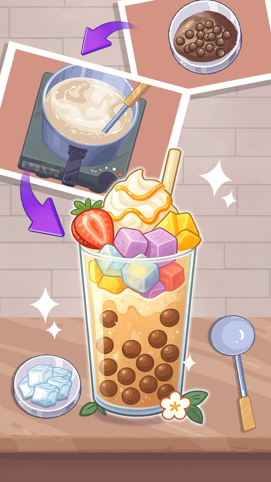 اسکرین شات 3 بازی Yummy Kitchen: Cook & Chill