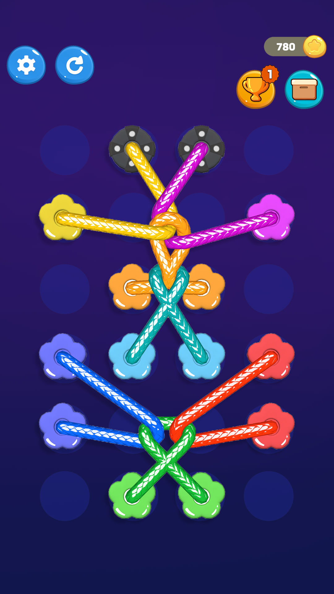 اسکرین شات 5 بازی Tangled Line: Knot Twisted