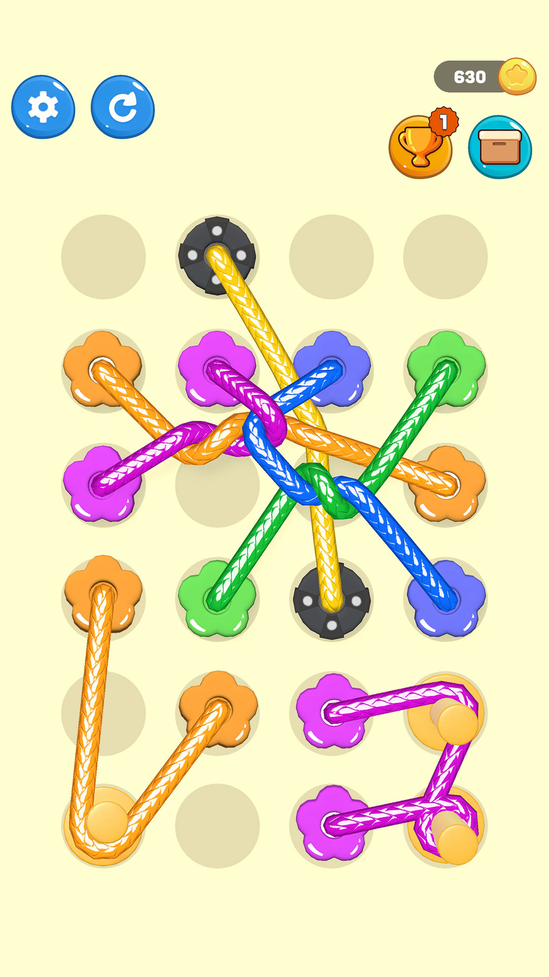 اسکرین شات 2 بازی Tangled Line: Knot Twisted