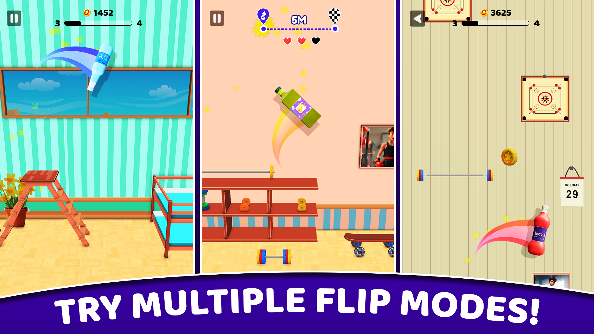 اسکرین شات 8 بازی Bottle Flip: Bottle Jump Games