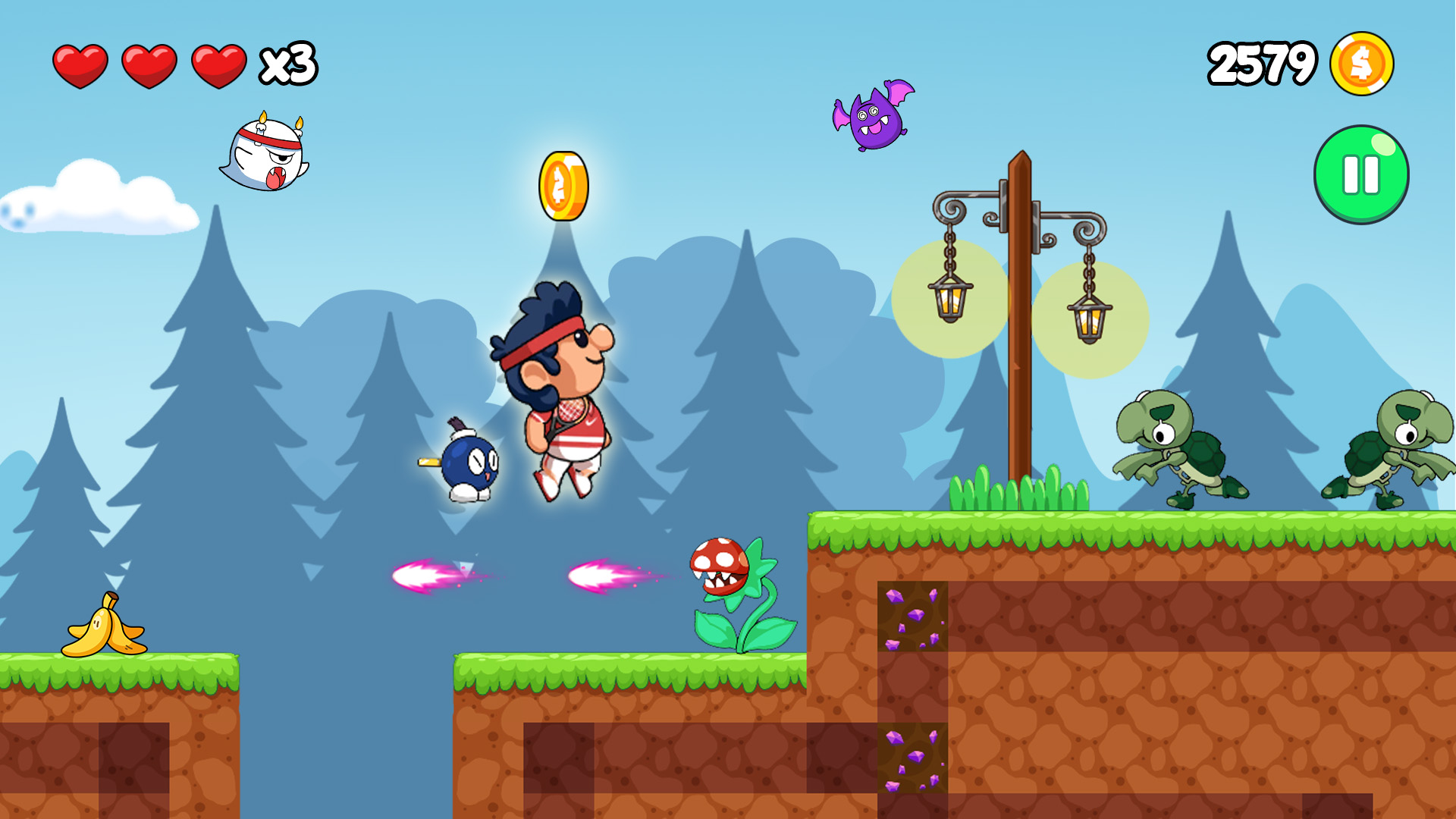 اسکرین شات 7 بازی Super Run: Adventure Bop World