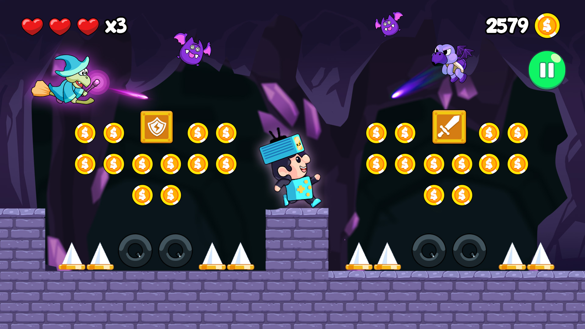 اسکرین شات 3 بازی Super Run: Adventure Bop World