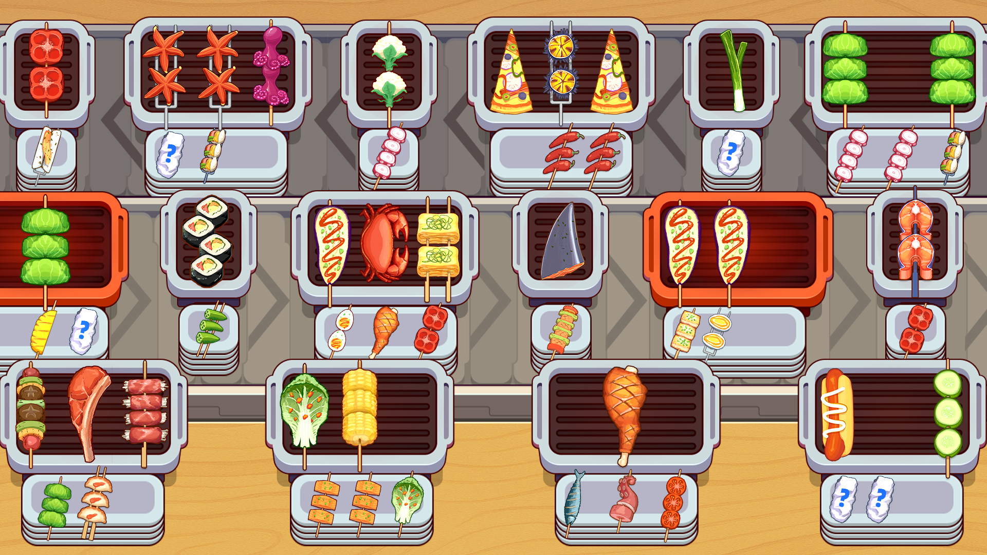 اسکرین شات 8 بازی BBQ Sort: Matching Challenge