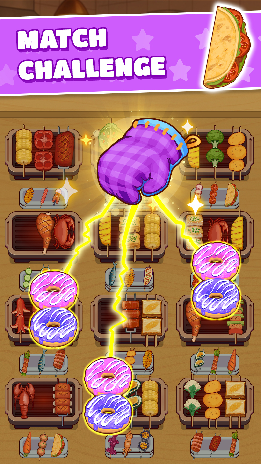 اسکرین شات 4 بازی BBQ Sort: Matching Challenge