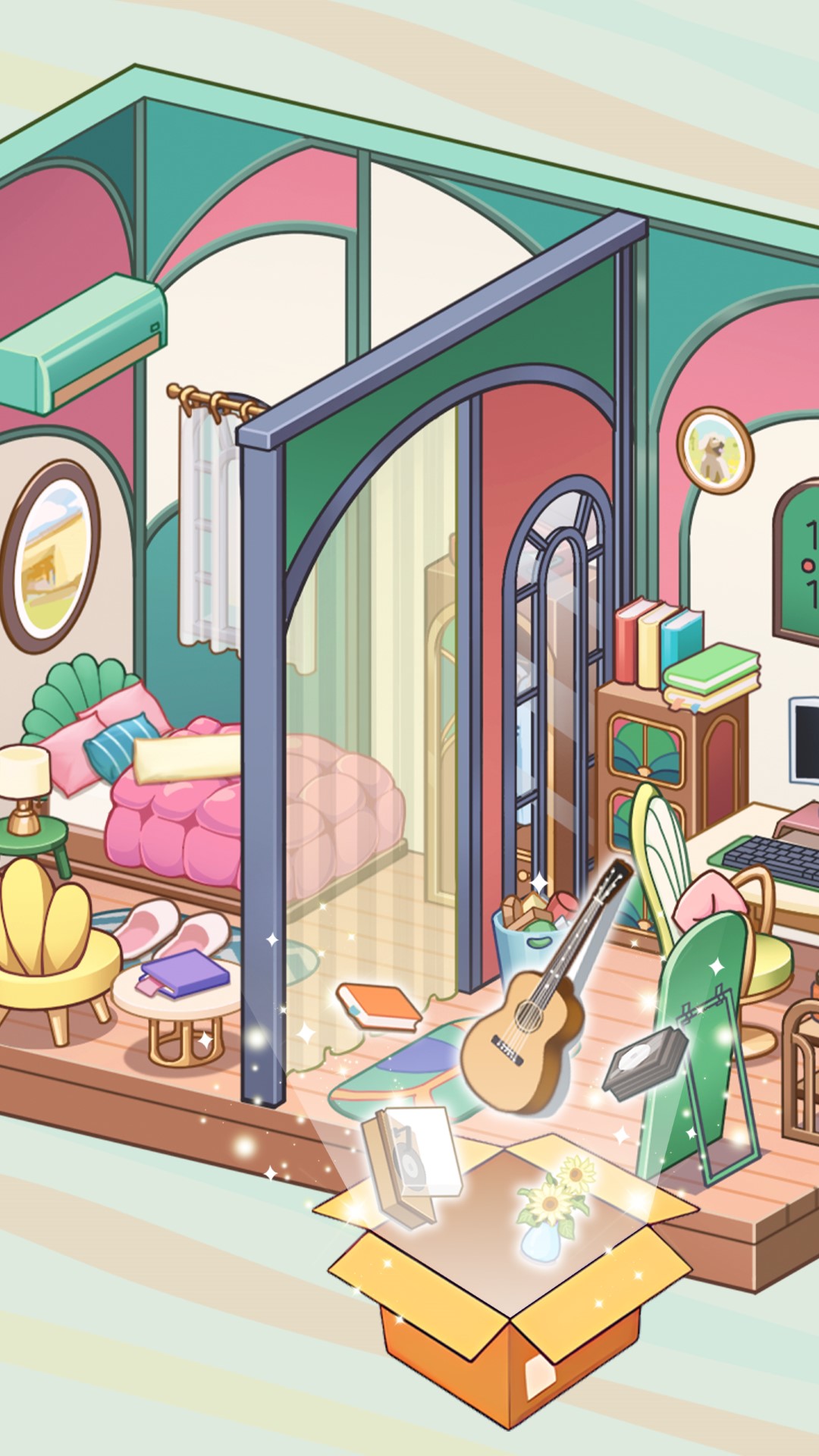 اسکرین شات 4 بازی Room Decor: Aesthetic Makeover