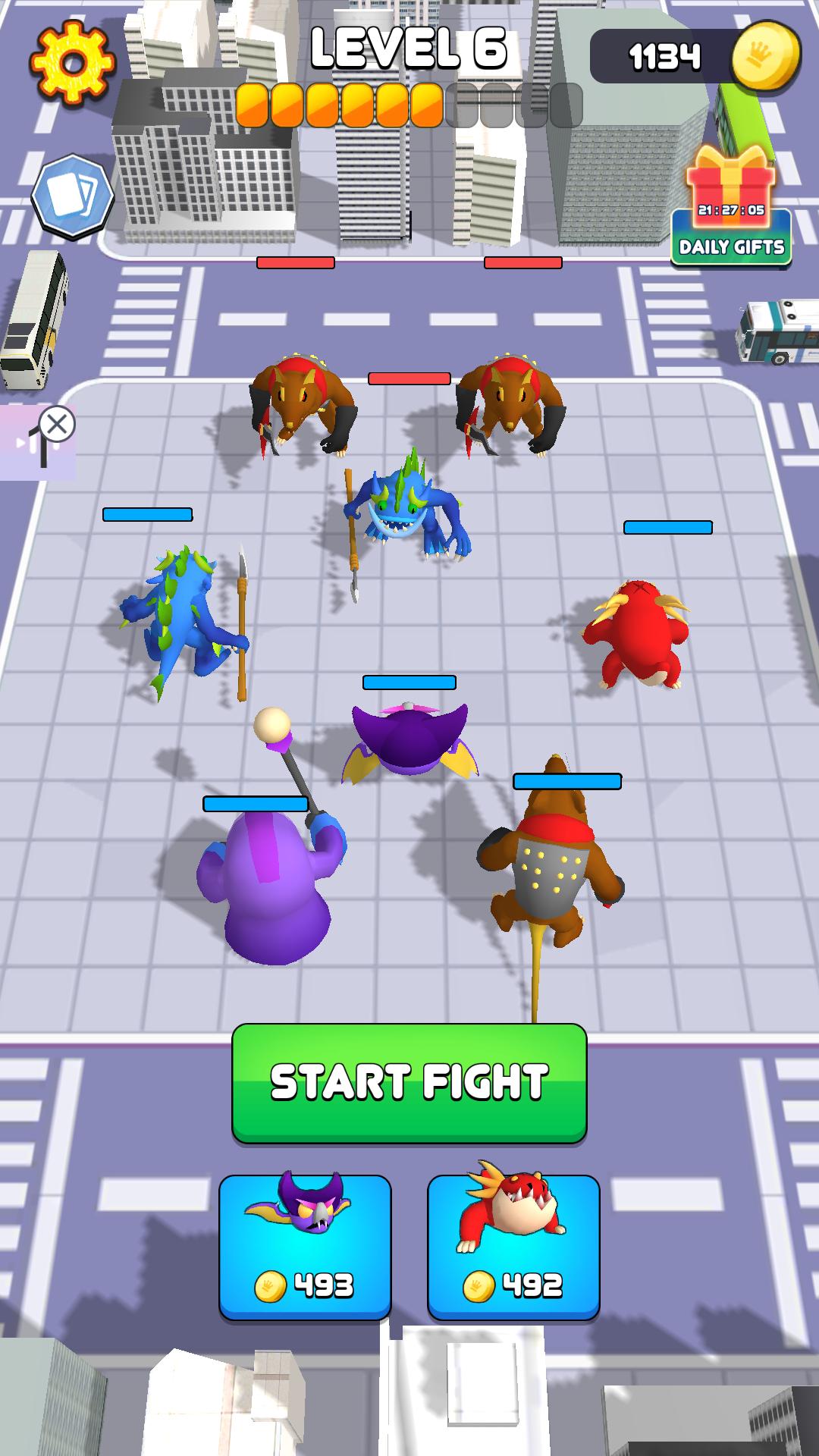 اسکرین شات 4 بازی Super Monster Battle Squad