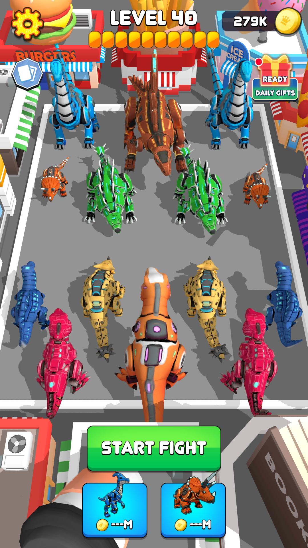 اسکرین شات 4 بازی Robot Dinosaur Fight Battle