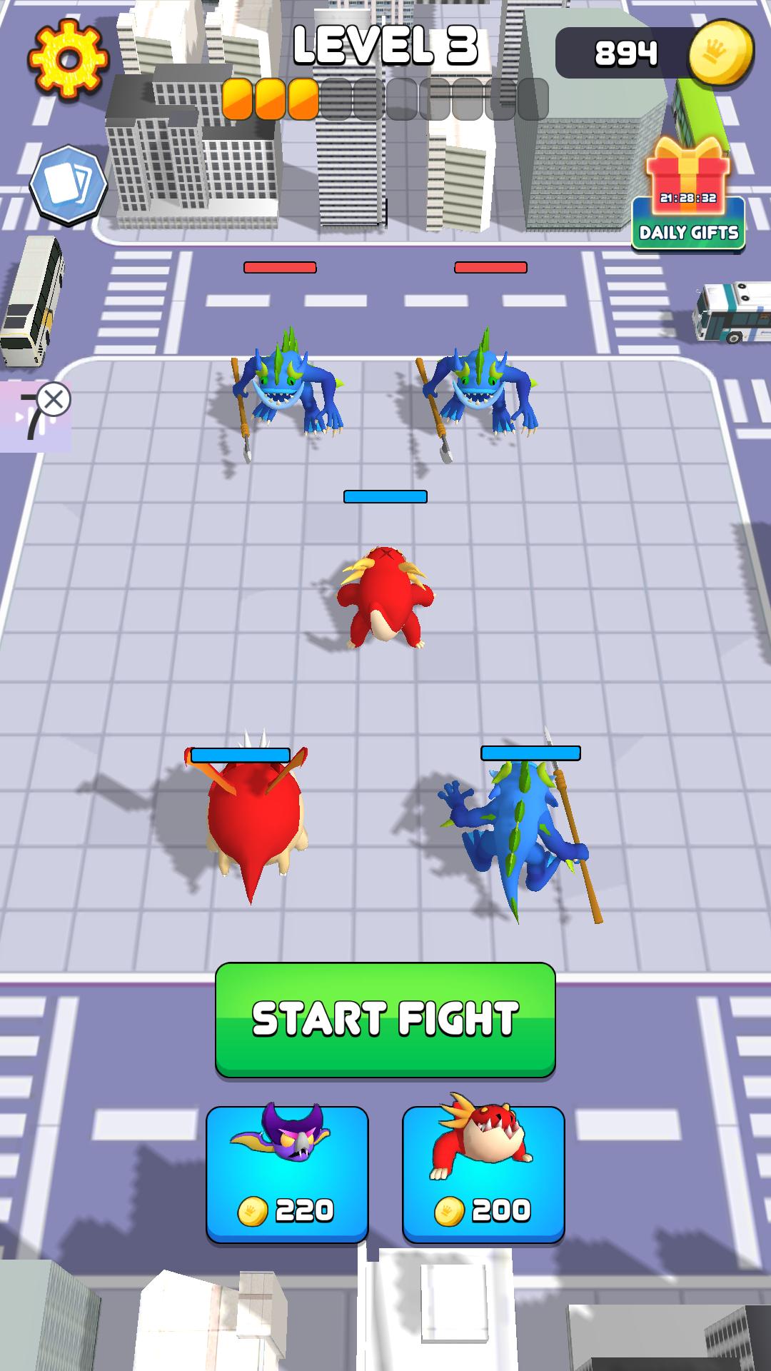 اسکرین شات 1 بازی Super Monster Battle Squad