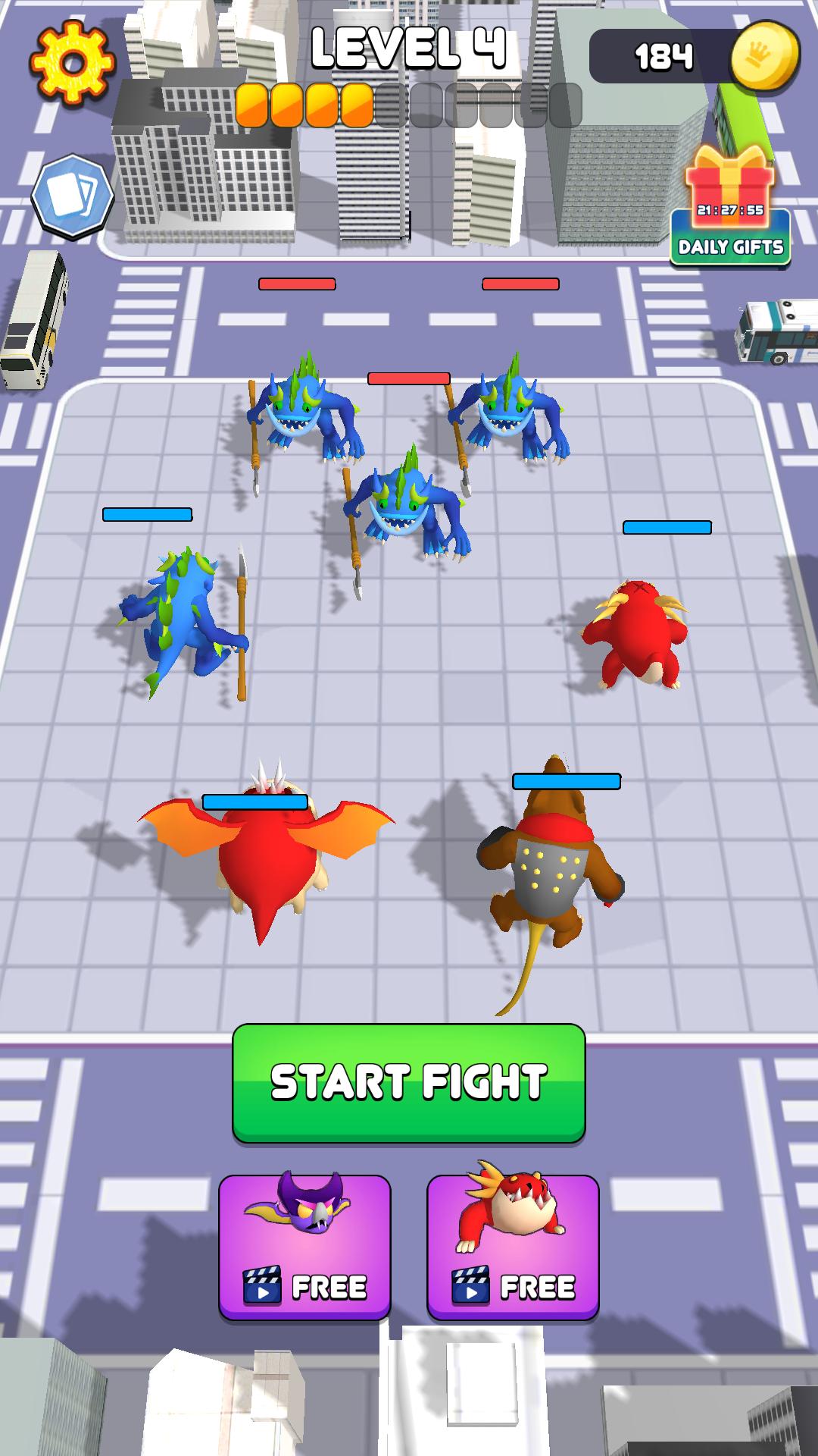 اسکرین شات 2 بازی Super Monster Battle Squad