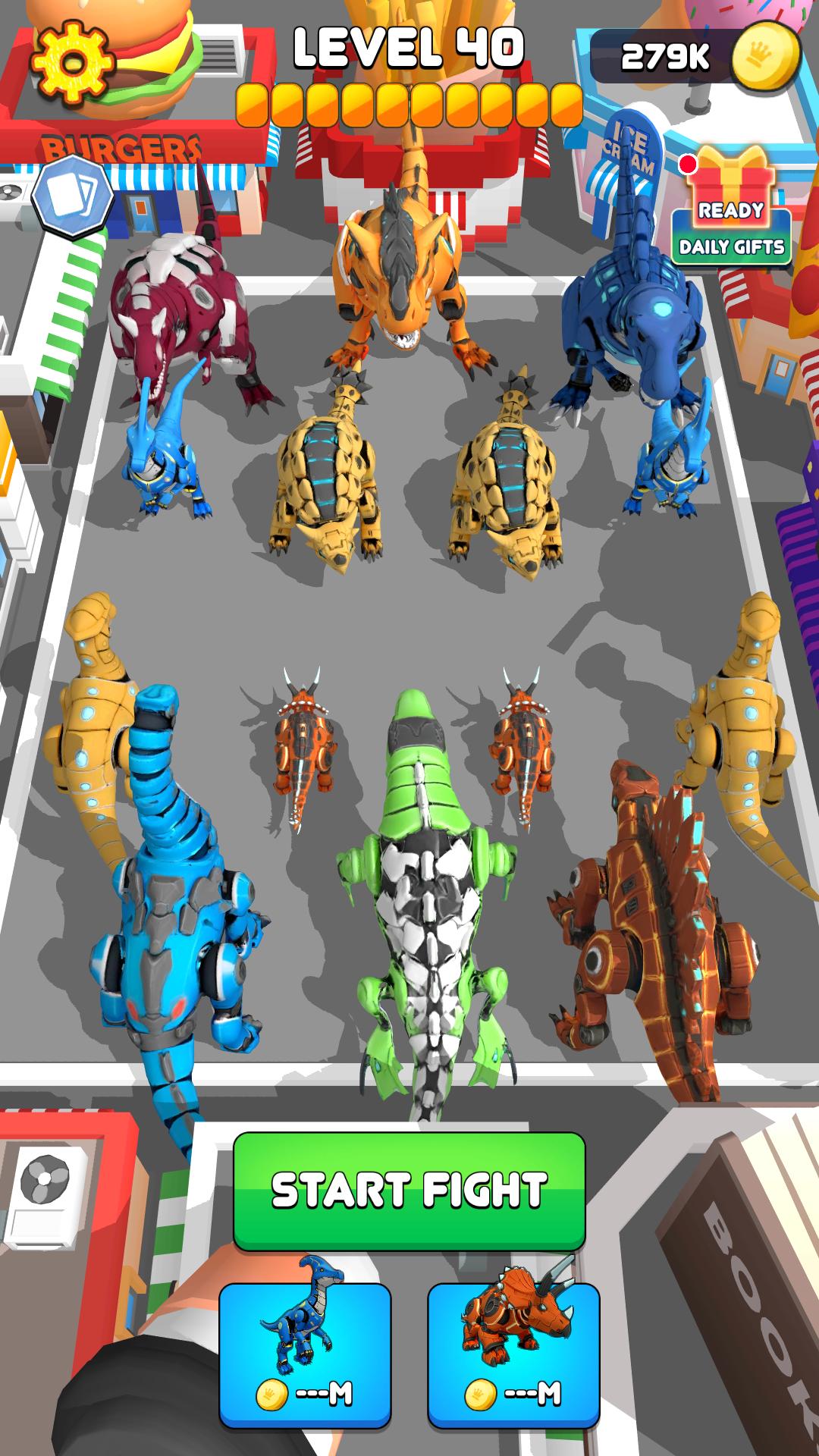 اسکرین شات 2 بازی Robot Dinosaur Fight Battle