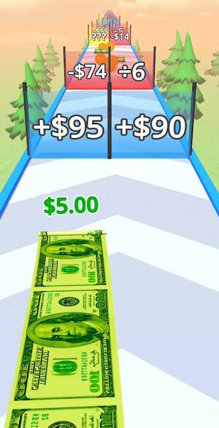 اسکرین شات 1 بازی 456 Bridge Race Challenge