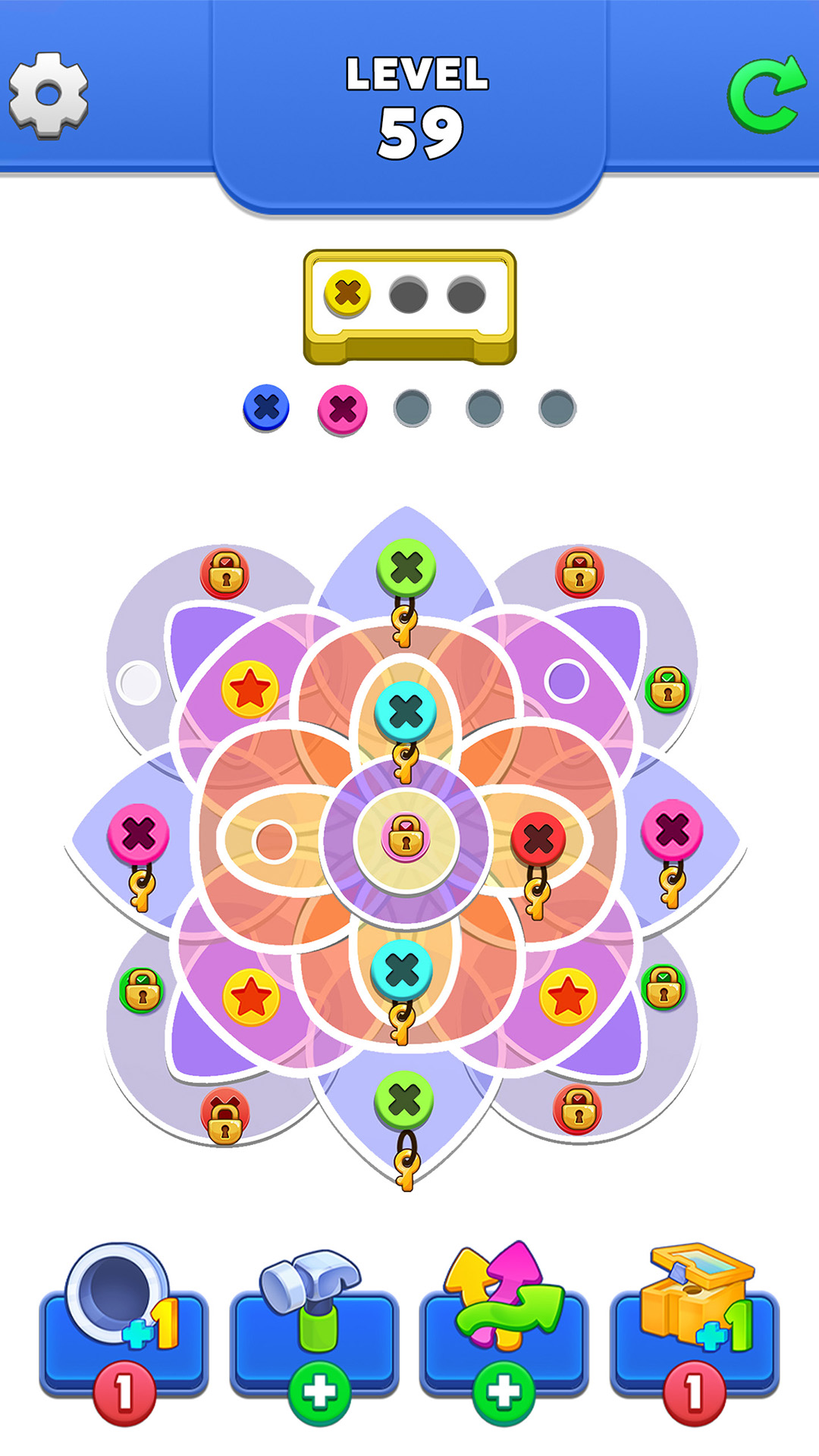 اسکرین شات 4 بازی Screw Puzzle