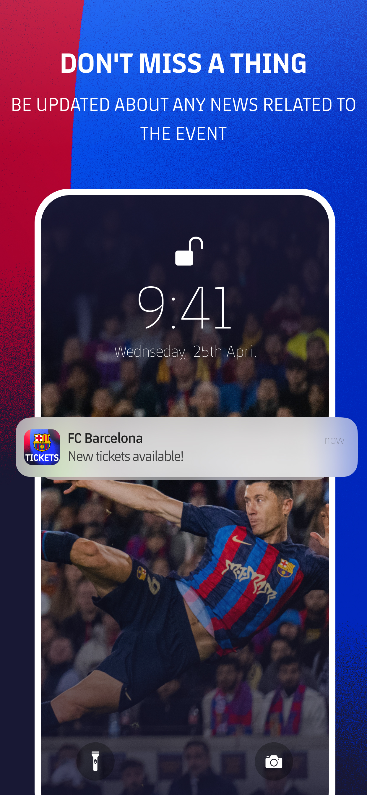 اسکرین شات 5 برنامه FC Barcelona Tickets