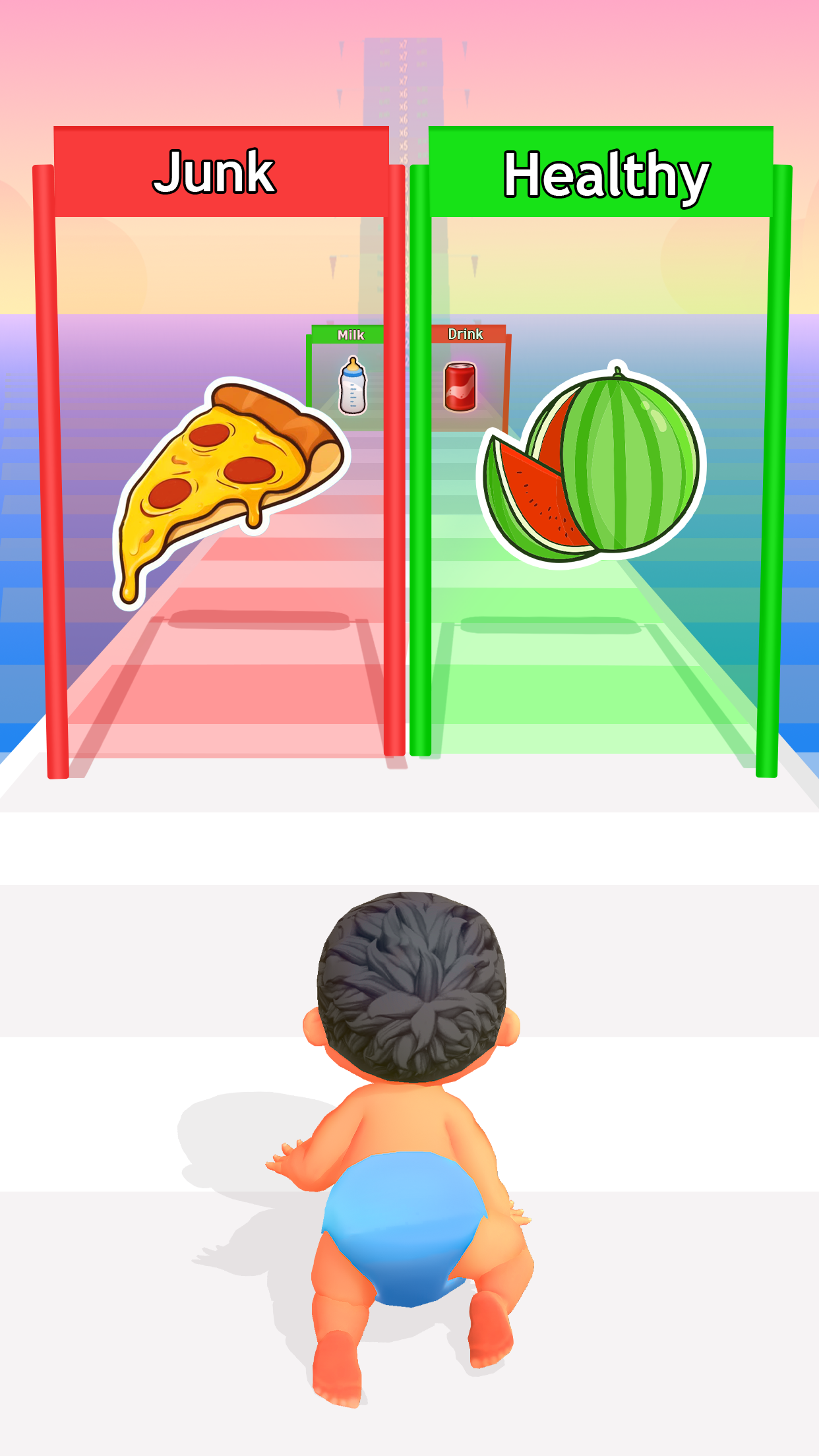 اسکرین شات 4 بازی Good or Bad Mom Run: Mom Games