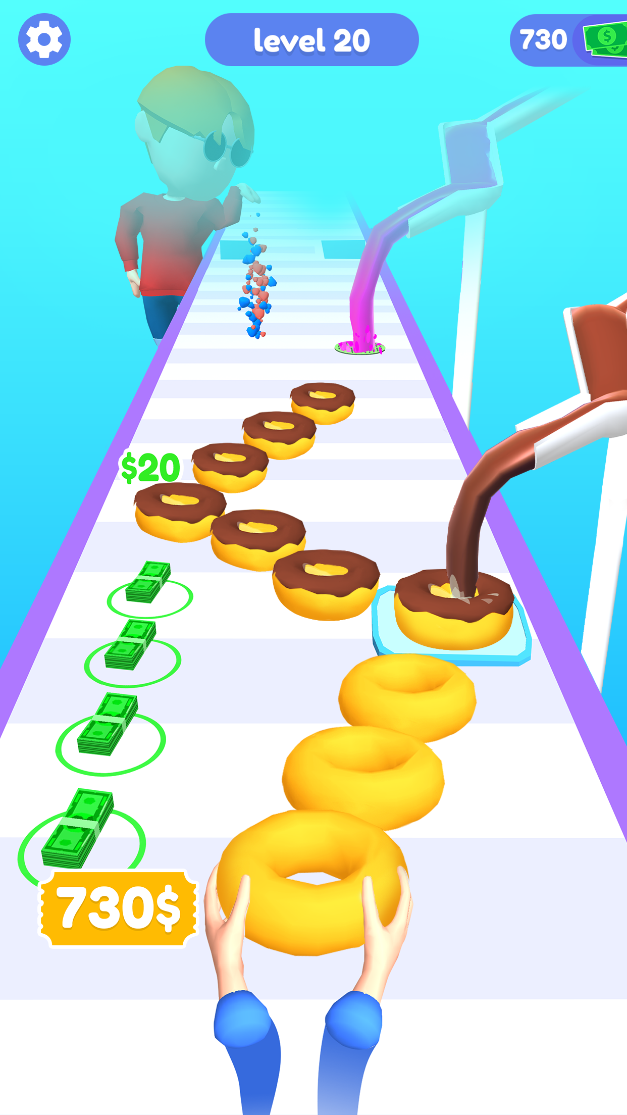 اسکرین شات 4 بازی Bakery Stack: Cooking Games