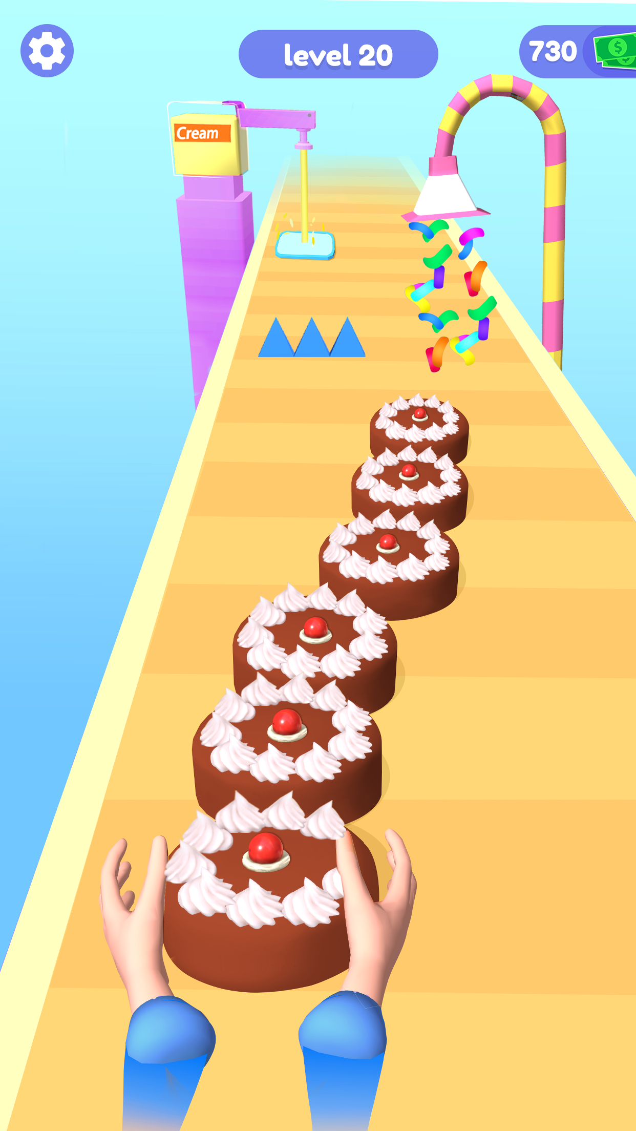 اسکرین شات 2 بازی Bakery Stack: Cooking Games