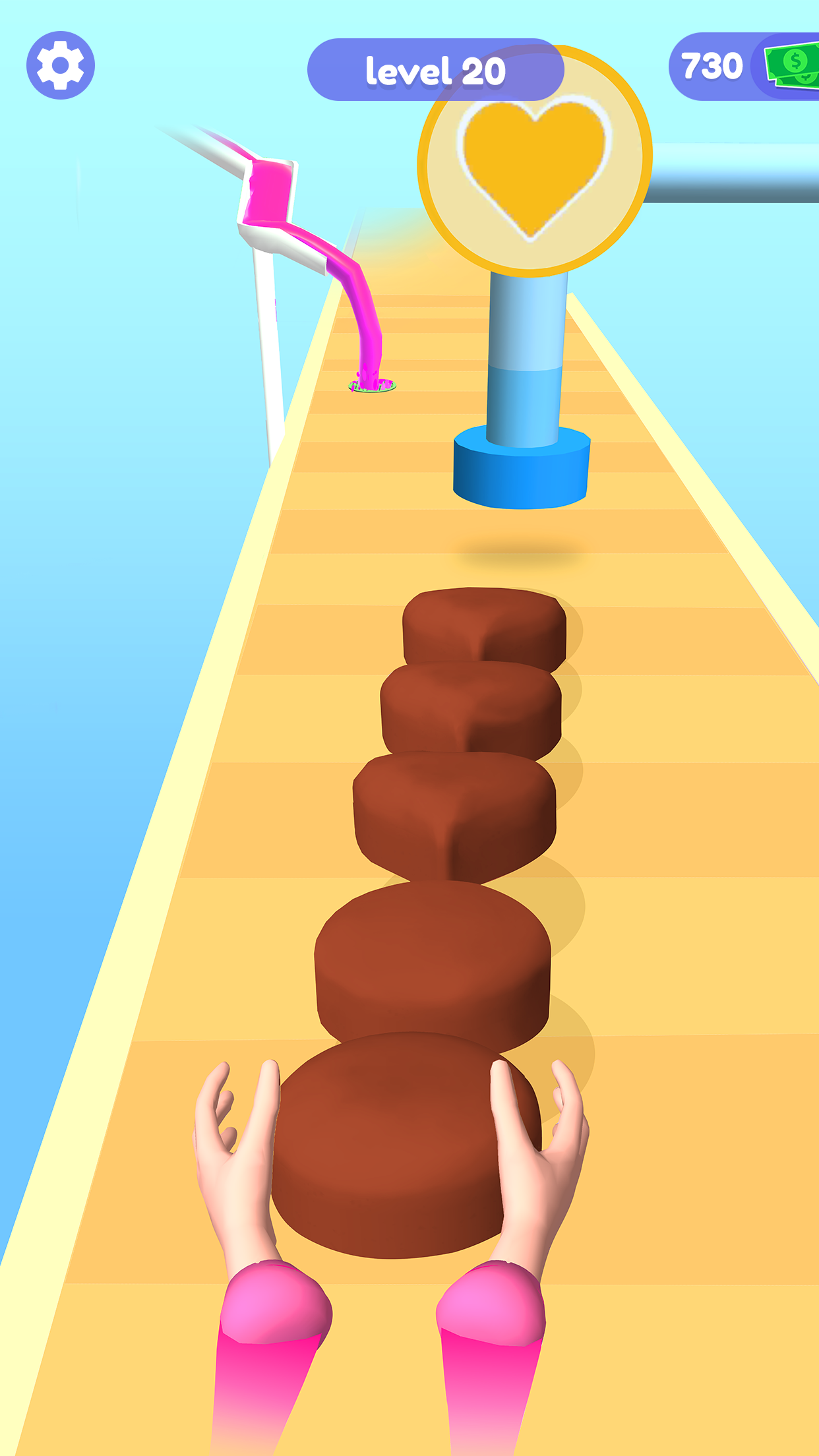 اسکرین شات 3 بازی Bakery Stack: Cooking Games