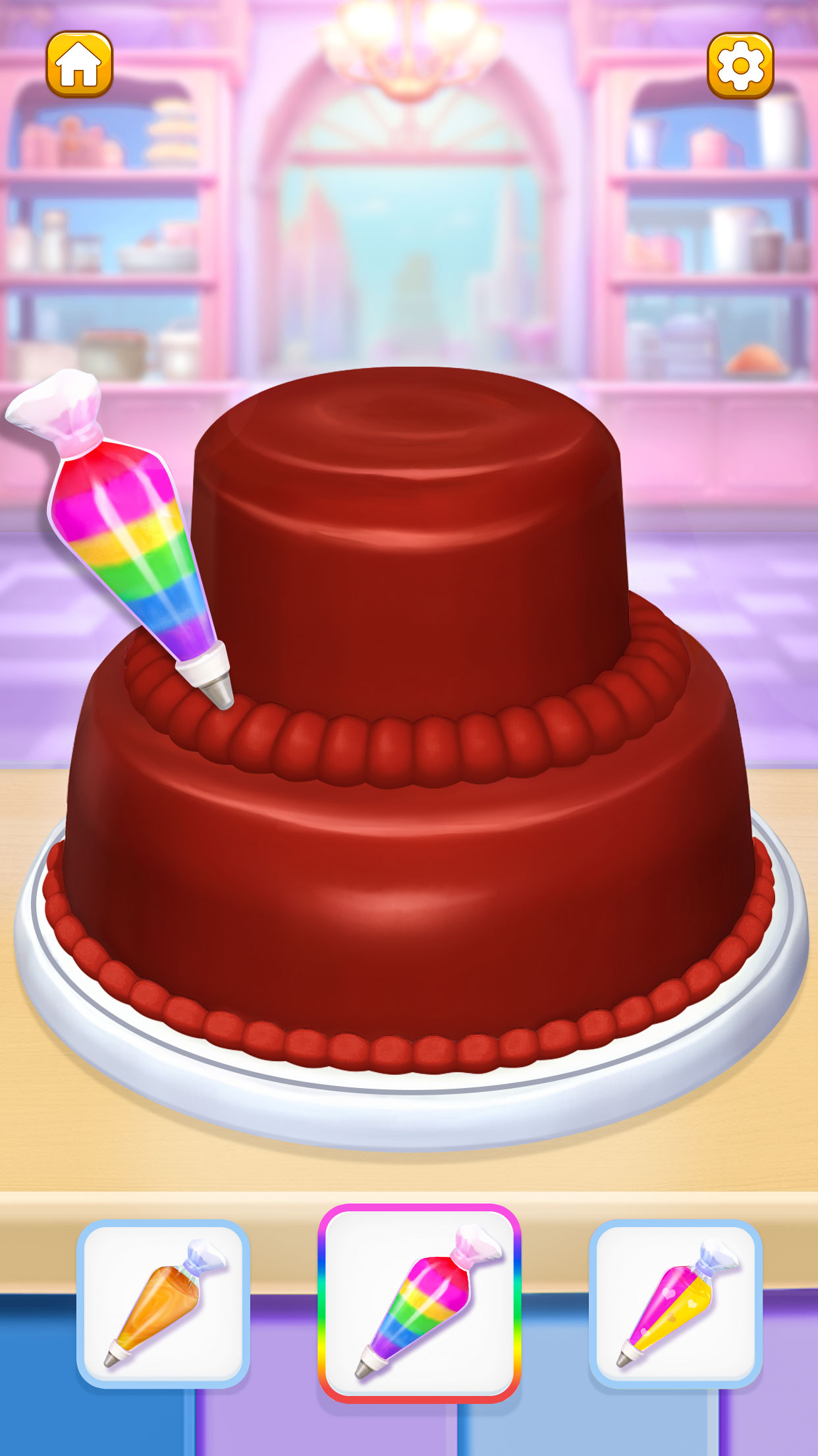 اسکرین شات 6 بازی Cake Maker: Cooking Cake Games