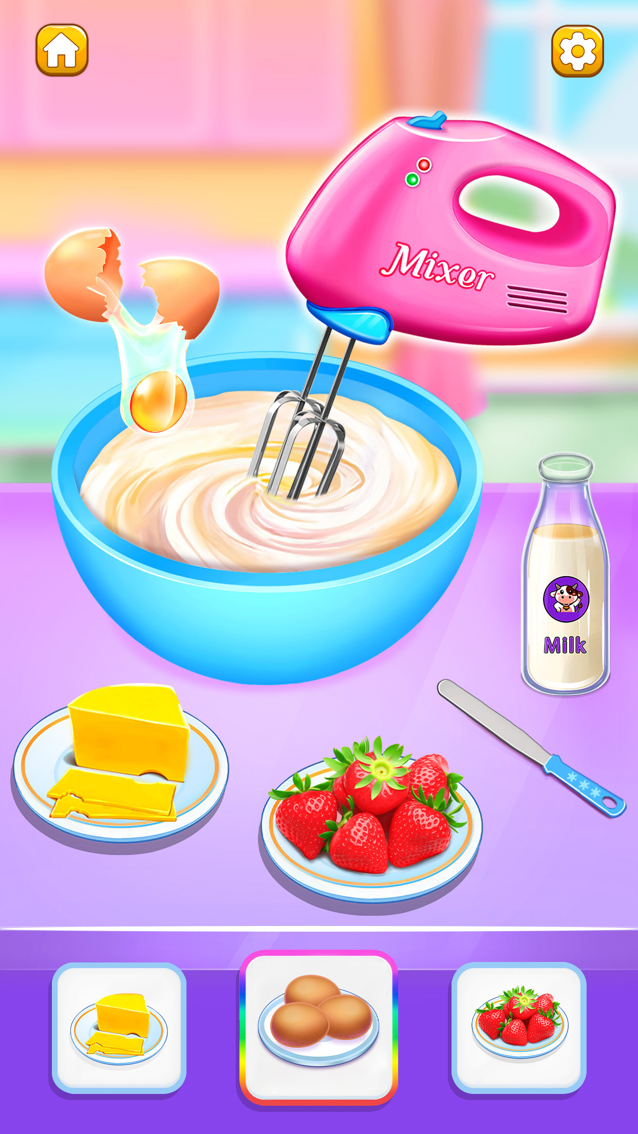 اسکرین شات 7 بازی Cake Maker: Cooking Cake Games