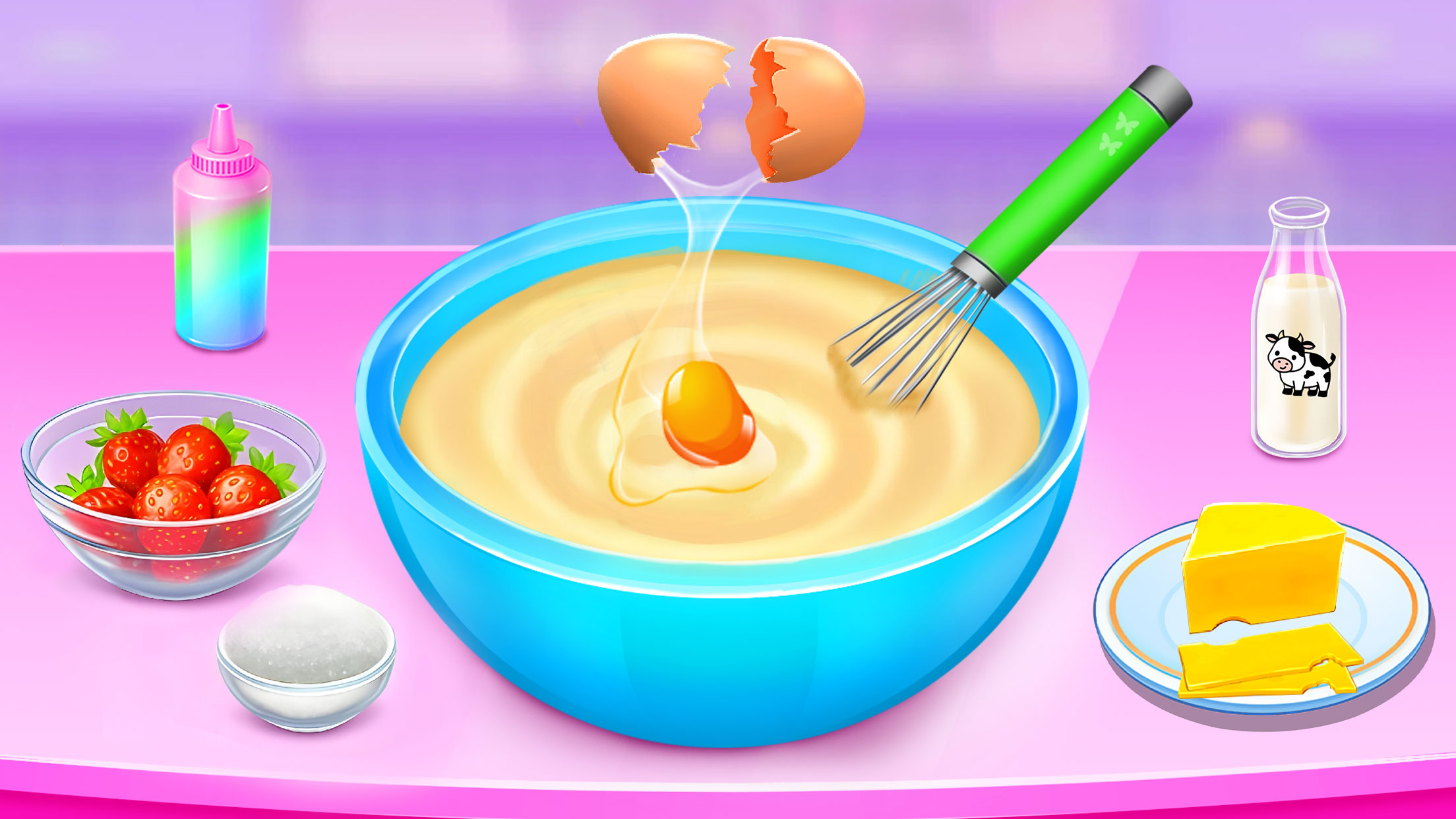 اسکرین شات 1 بازی Cake Maker: Cooking Cake Games