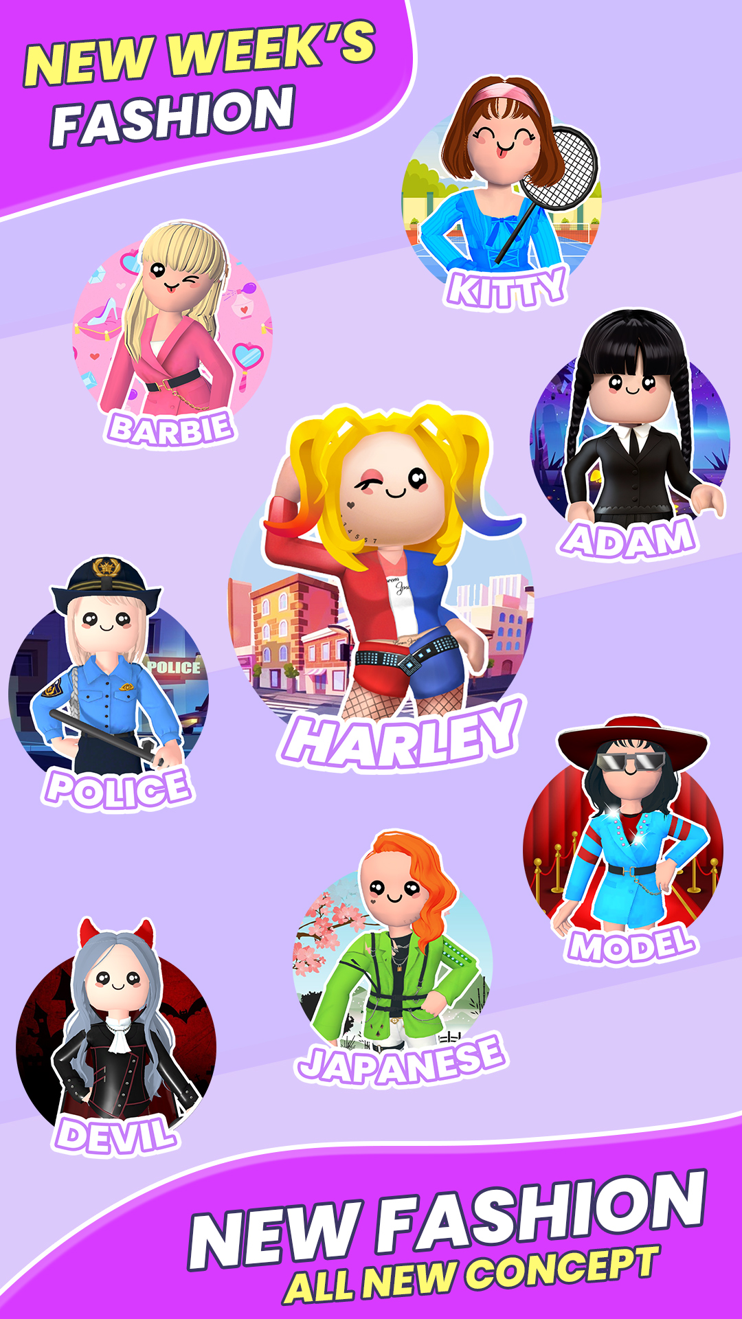 اسکرین شات 4 بازی Dress Up Doll: Fashion Games