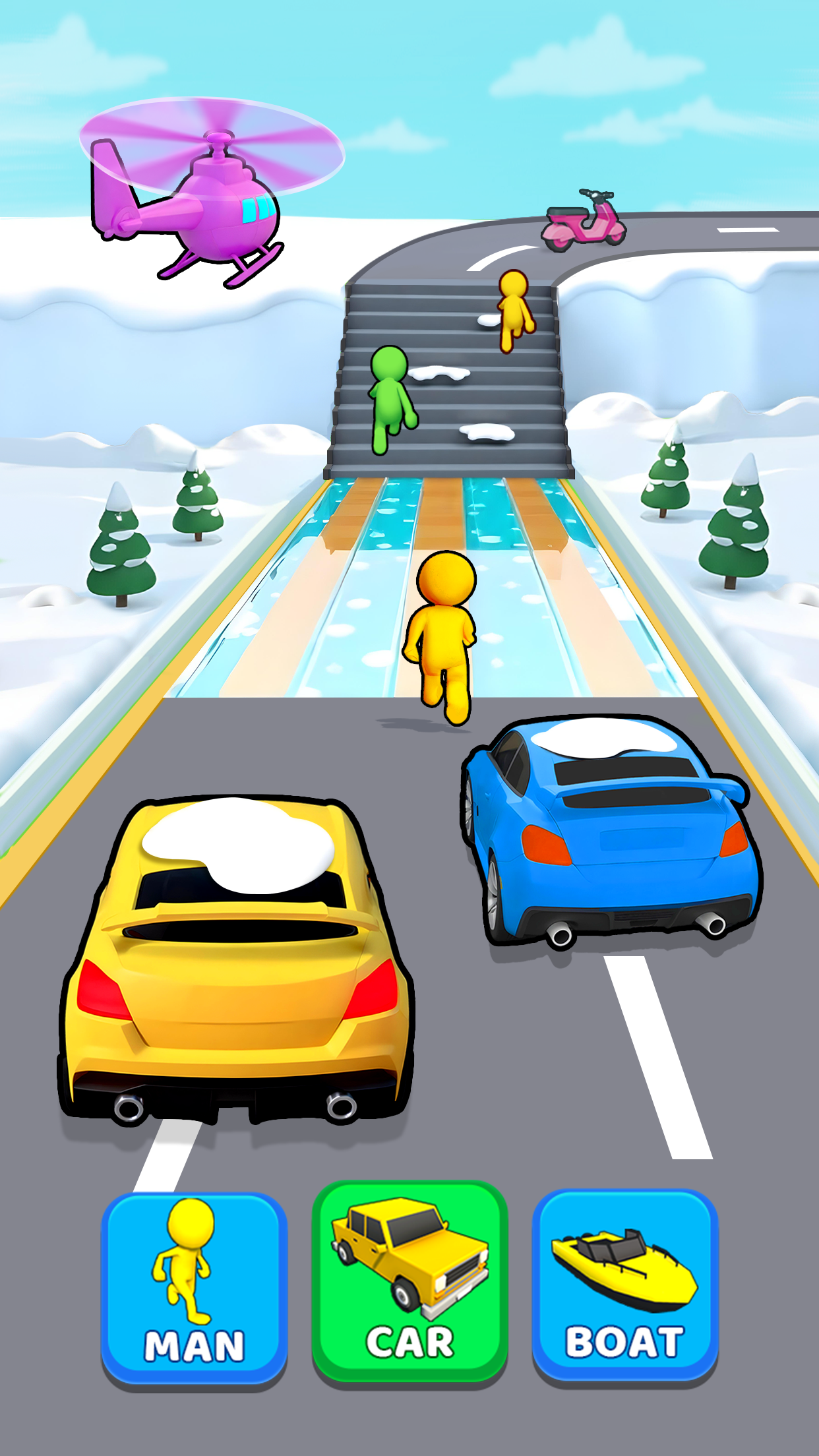 اسکرین شات 2 بازی Vehicle Transform Challenge