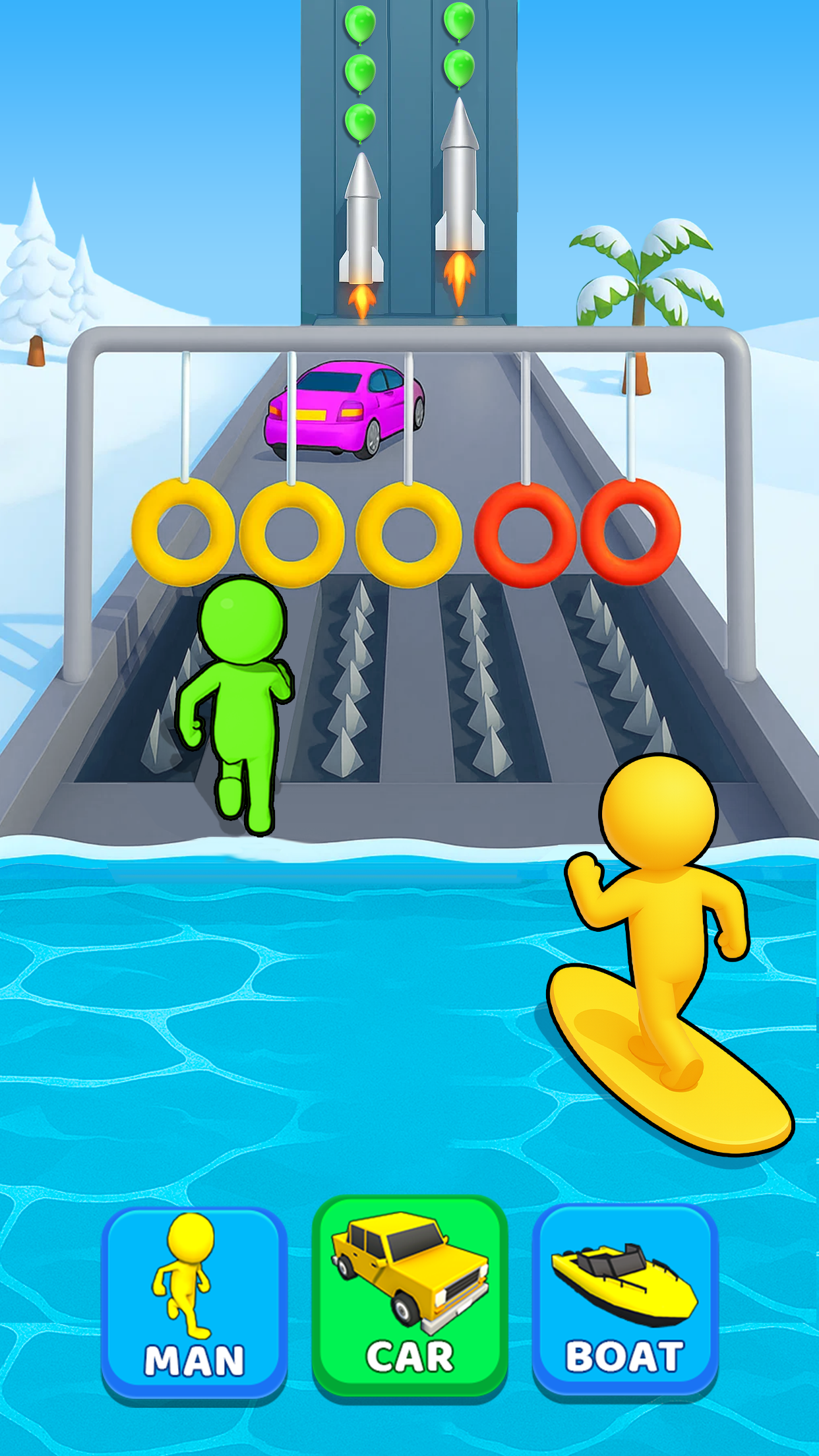 اسکرین شات 1 بازی Vehicle Transform Challenge