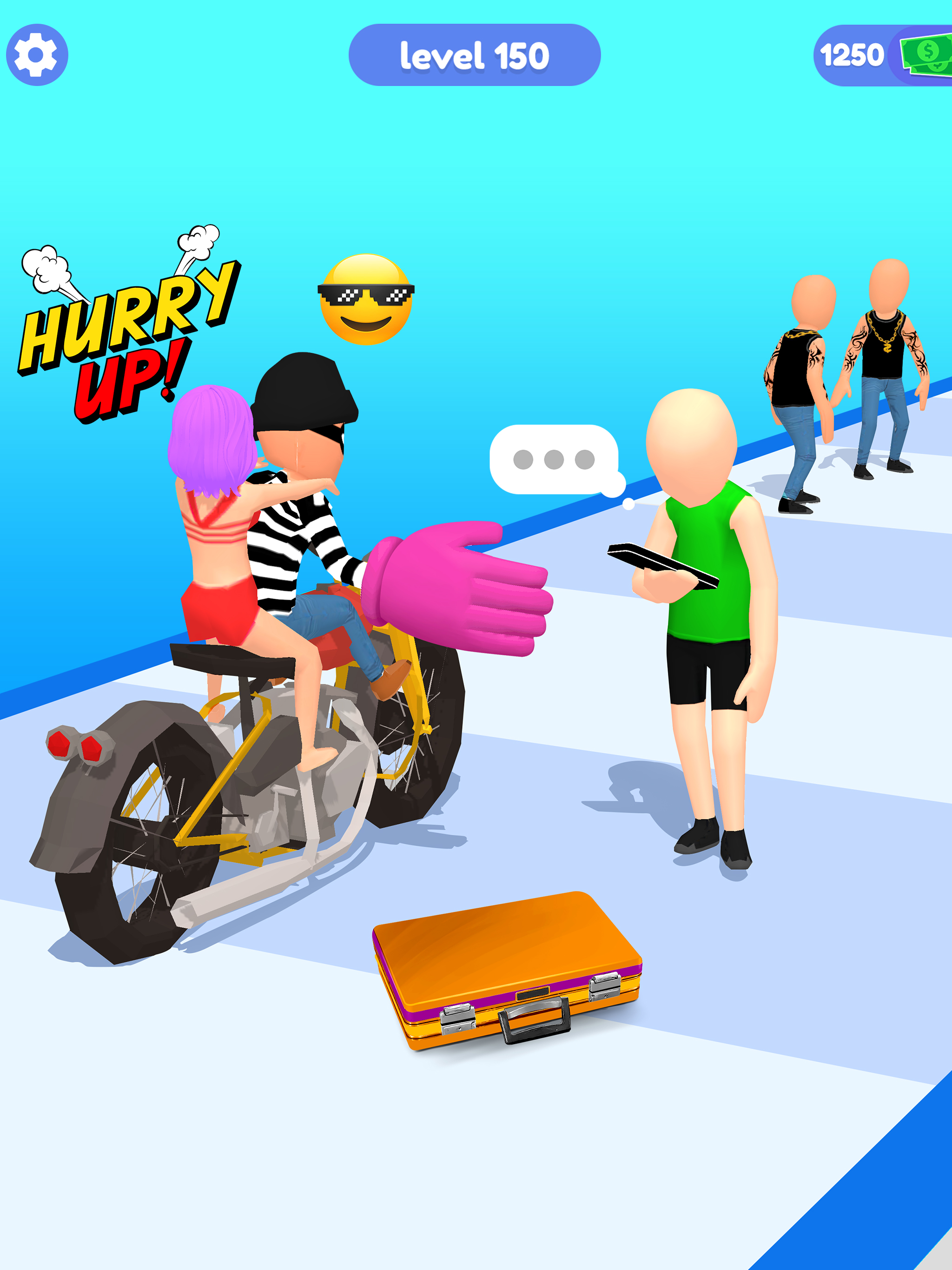 اسکرین شات 5 بازی Thief Run Race 3D: Fun Race
