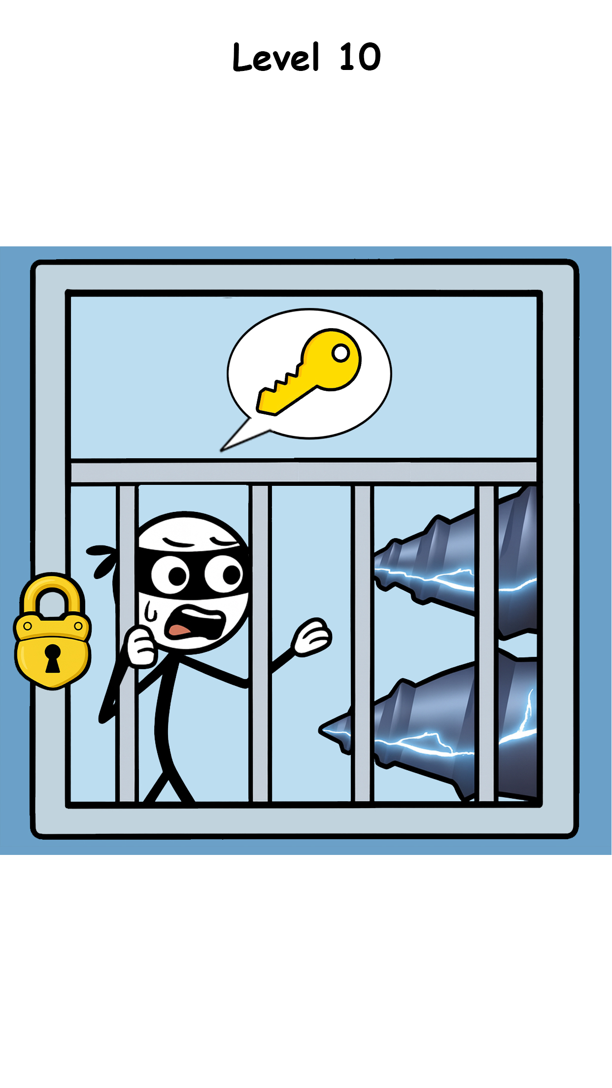 اسکرین شات 1 بازی Stickman Long Hand Puzzle Game