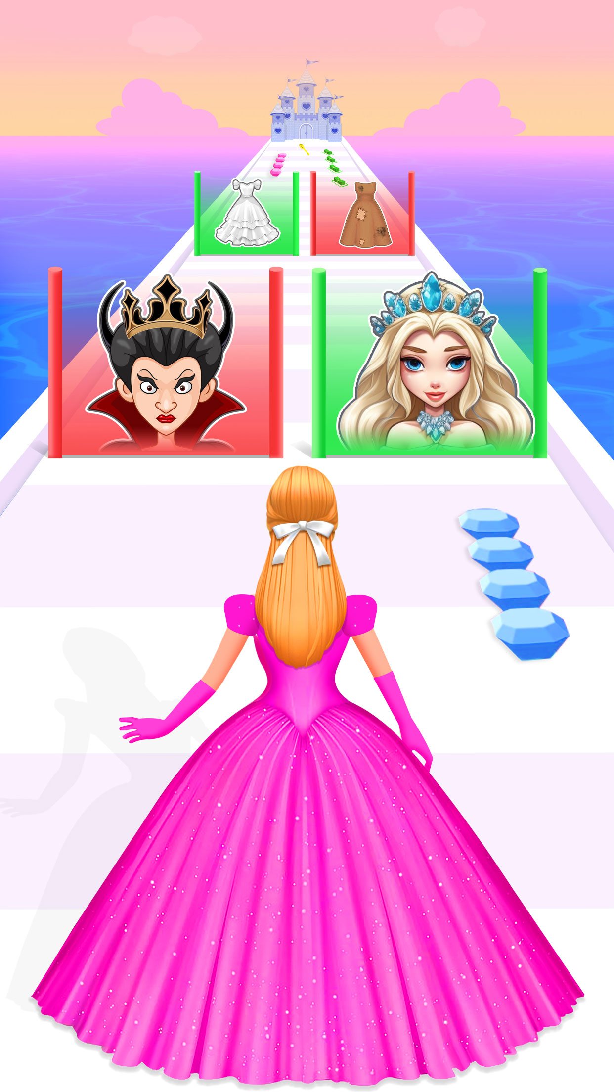 اسکرین شات 3 بازی Princess Race: Wedding Games