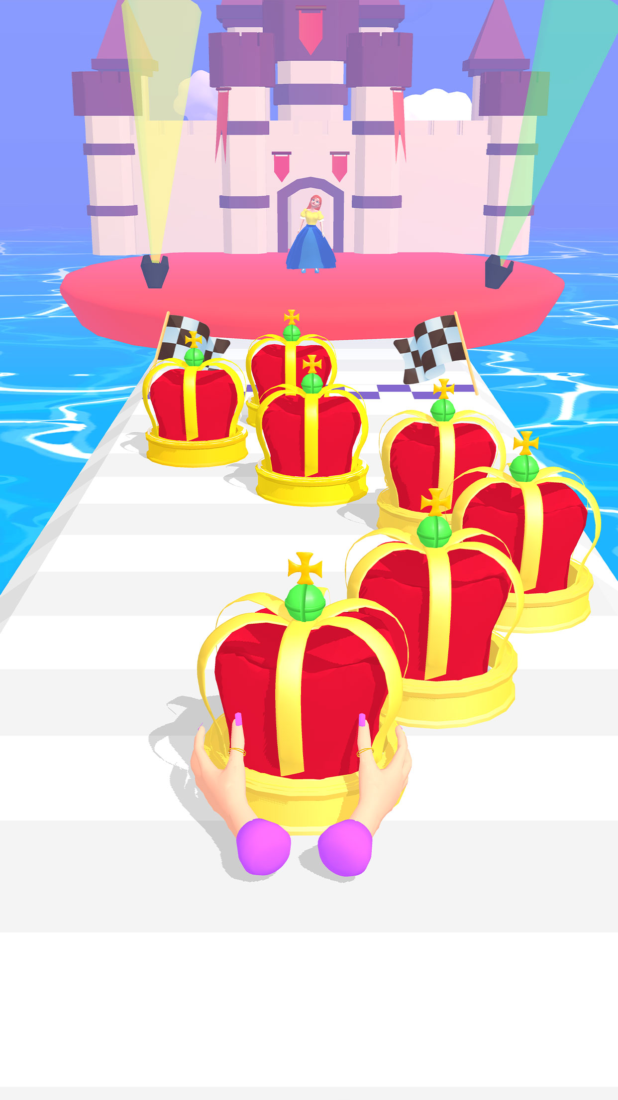 اسکرین شات 7 بازی Princess Race: Wedding Games