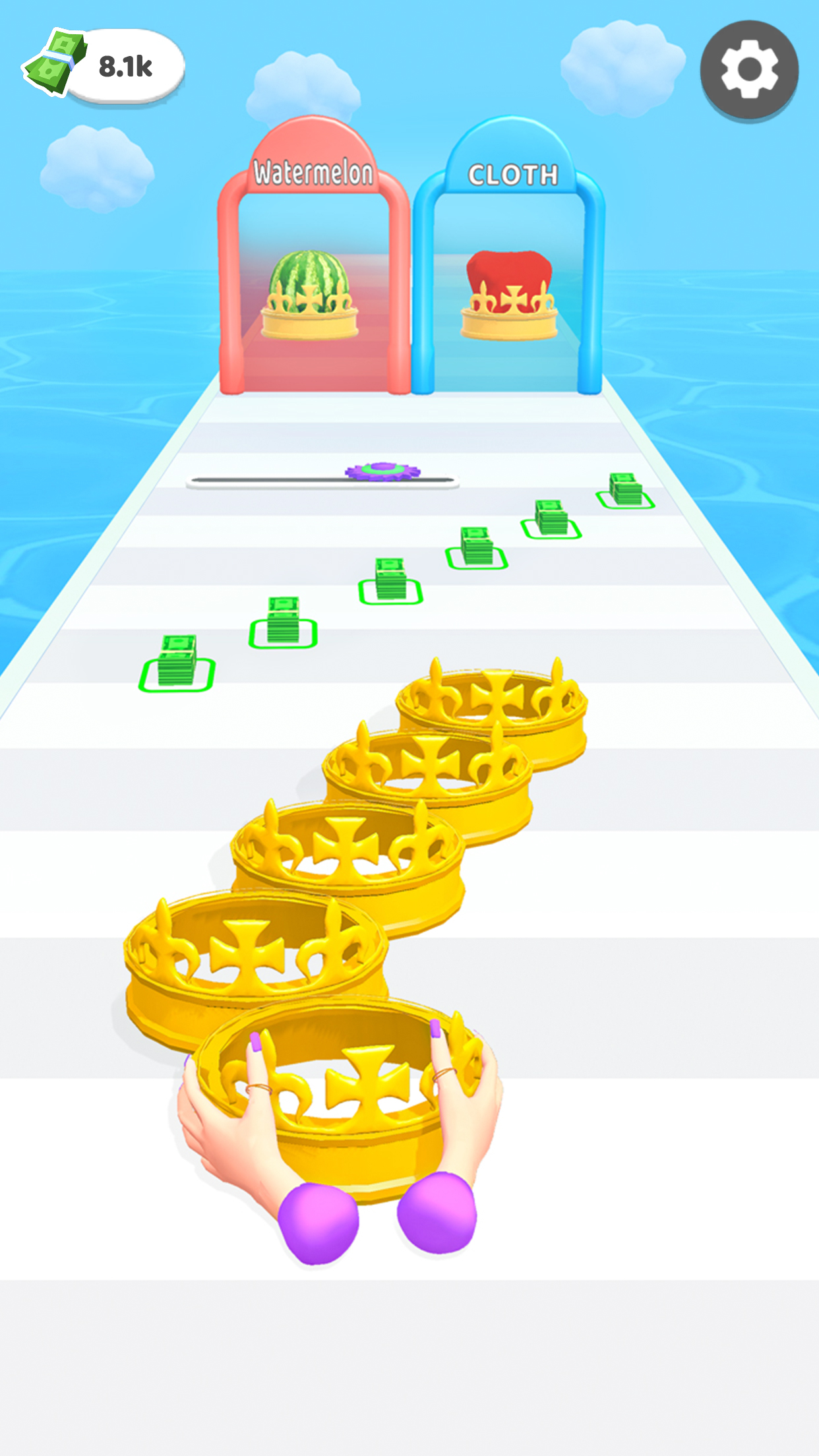 اسکرین شات 6 بازی Princess Race: Wedding Games