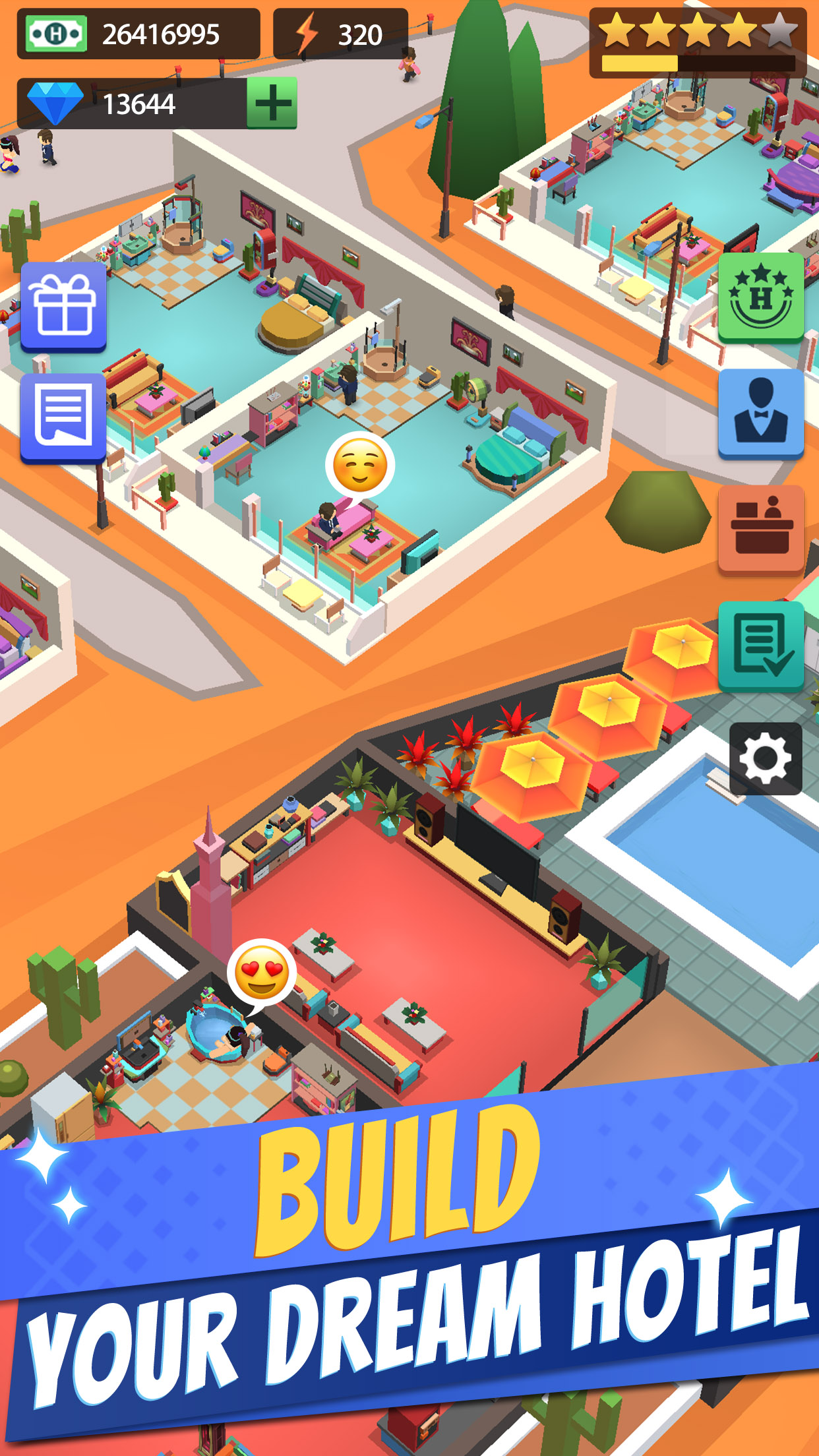 اسکرین شات 6 بازی Idle Hotel Kingdom Tycoon