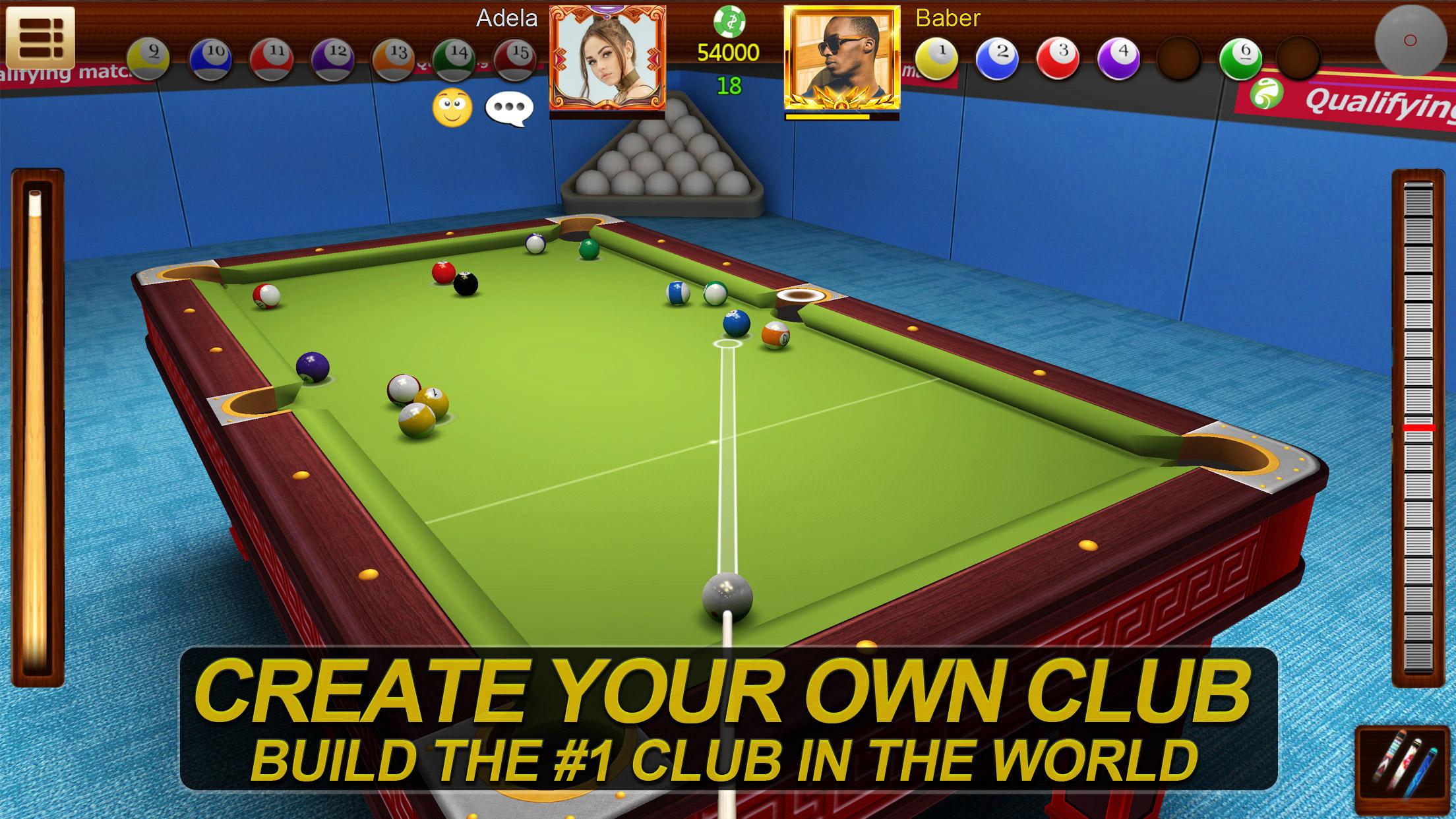 اسکرین شات 2 بازی Real Pool 3D Online 8Ball Game