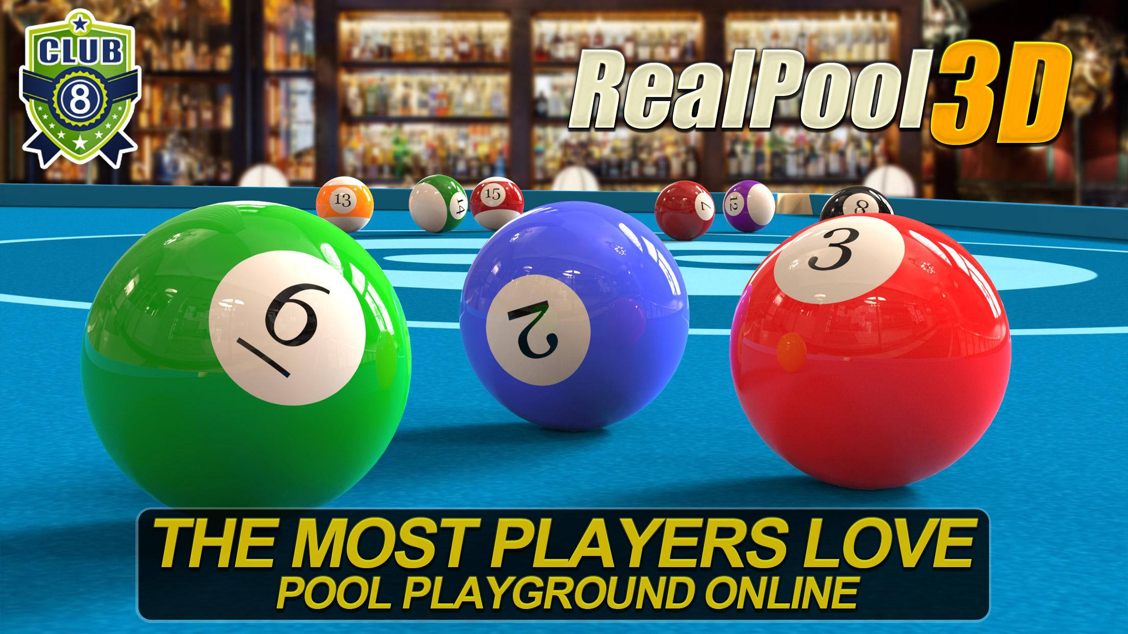 اسکرین شات 1 بازی Real Pool 3D Online 8Ball Game