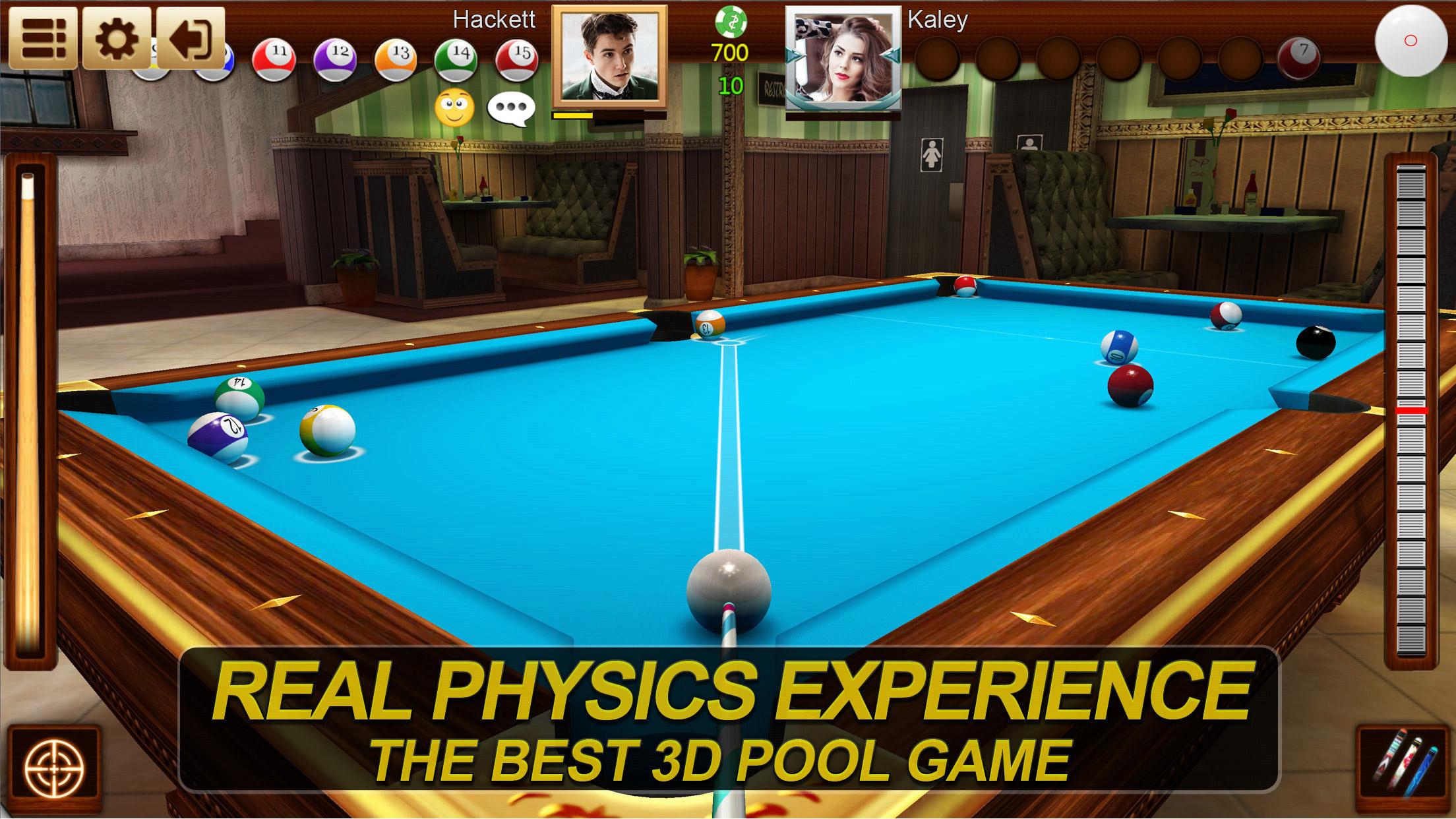 اسکرین شات 6 بازی Real Pool 3D Online 8Ball Game