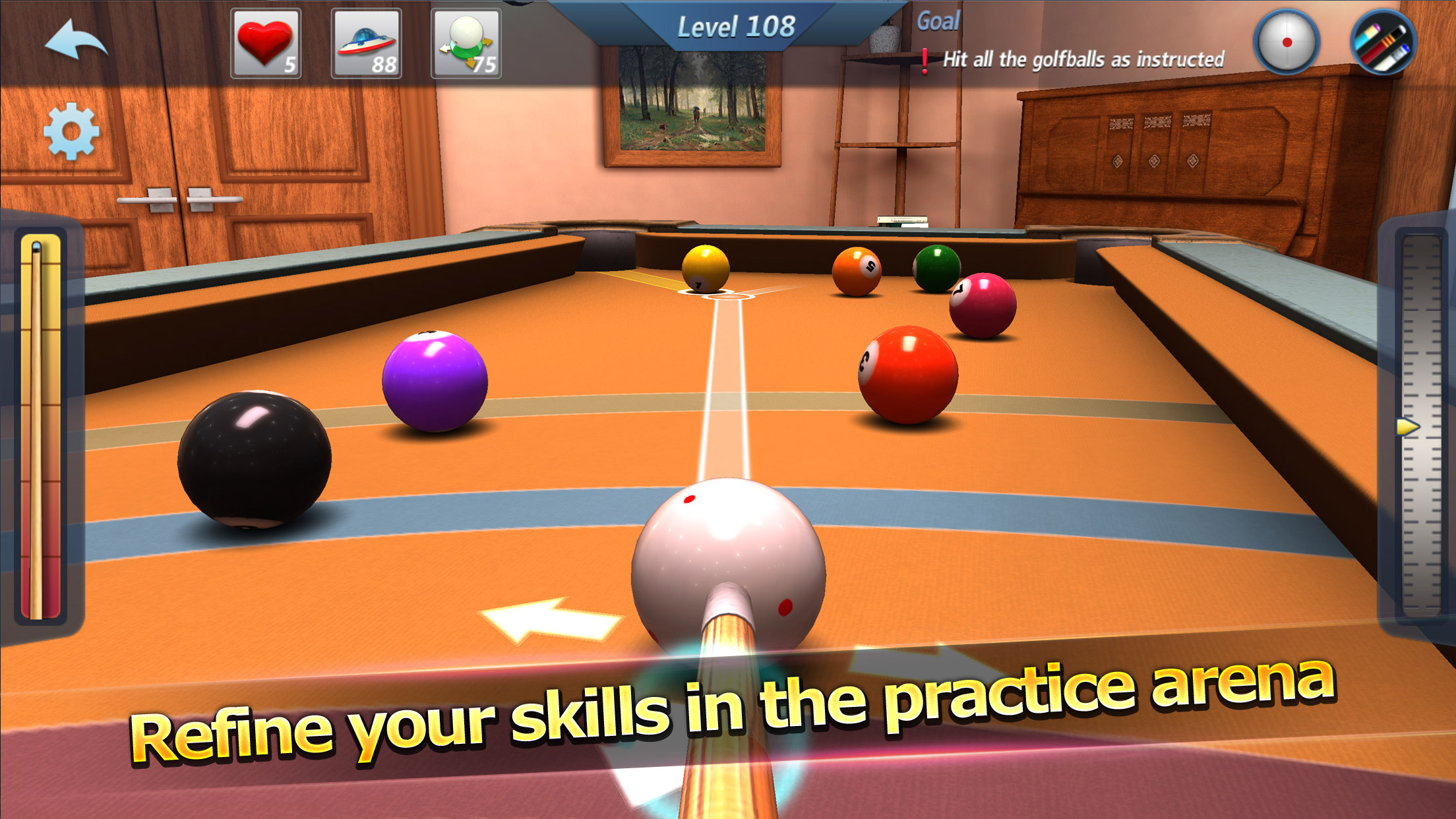 اسکرین شات 5 بازی Real Pool 3D : Road to Star