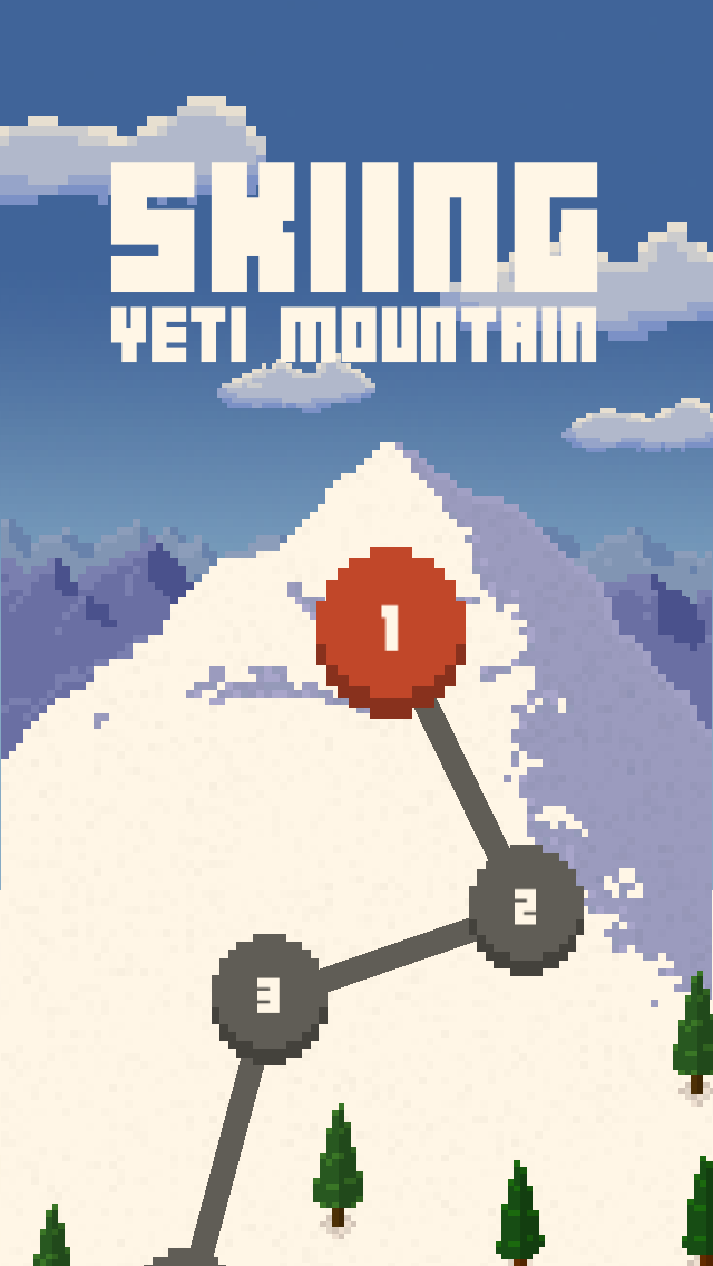 اسکرین شات 1 بازی Skiing Yeti Mountain
