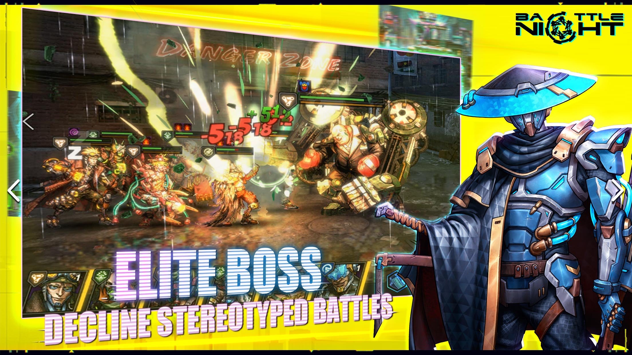 اسکرین شات 2 بازی Battle Night: Cyberpunk RPG