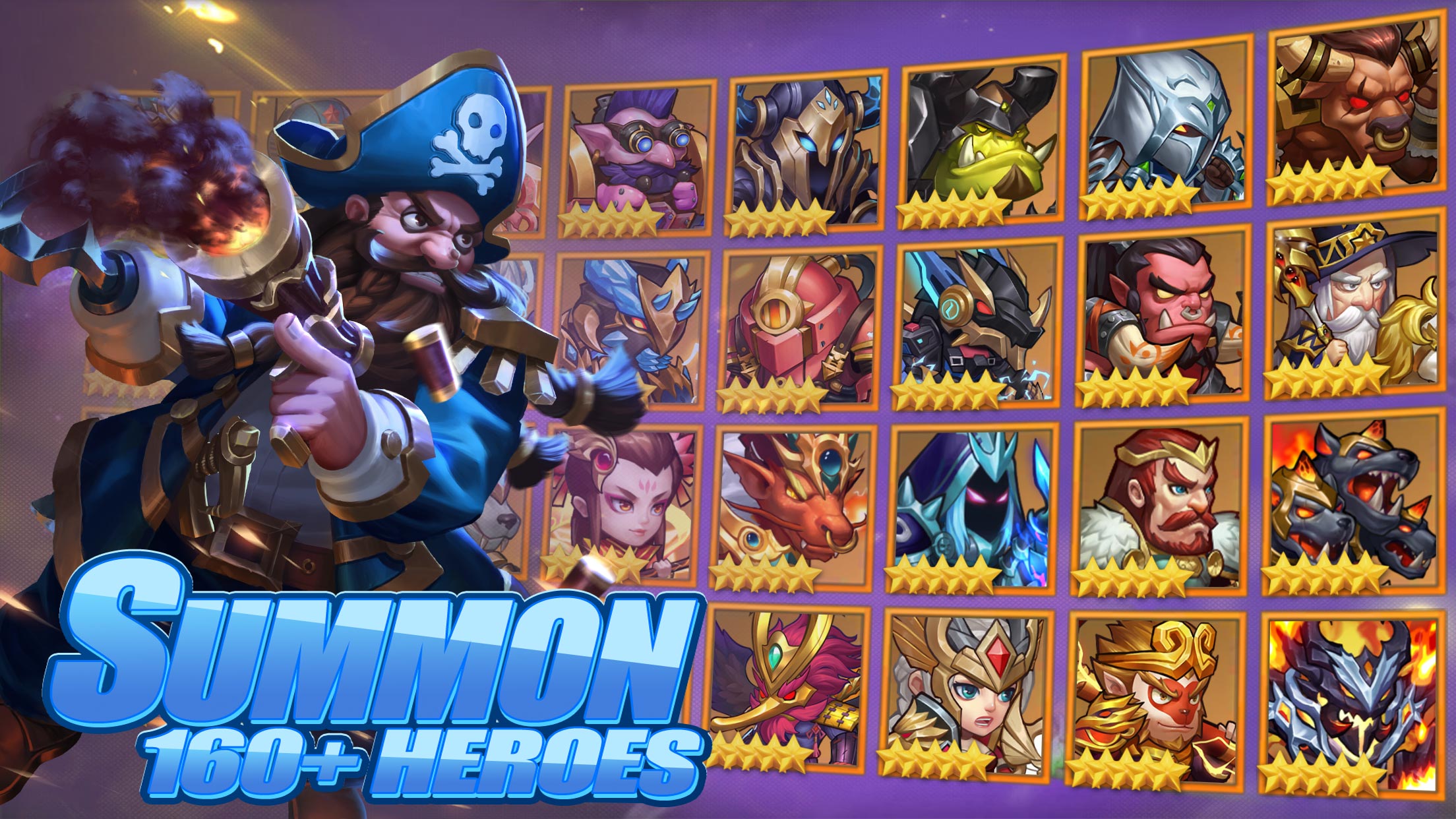 اسکرین شات 4 بازی Epic Summoners: Epic idle RPG