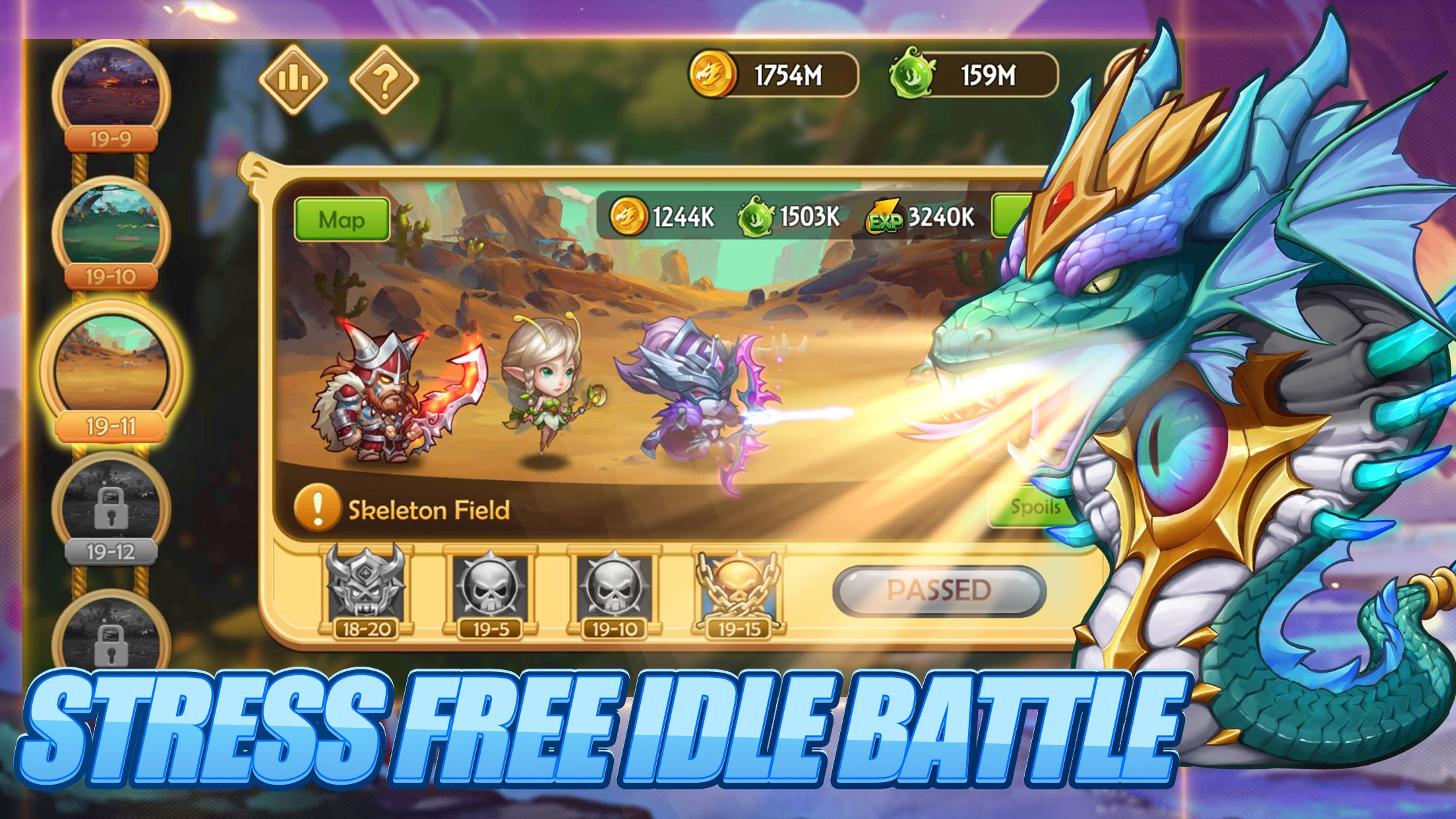 اسکرین شات 6 بازی Epic Summoners: Epic idle RPG