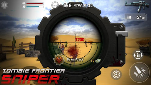 اسکرین شات 1 بازی Zombie Frontier : Sniper