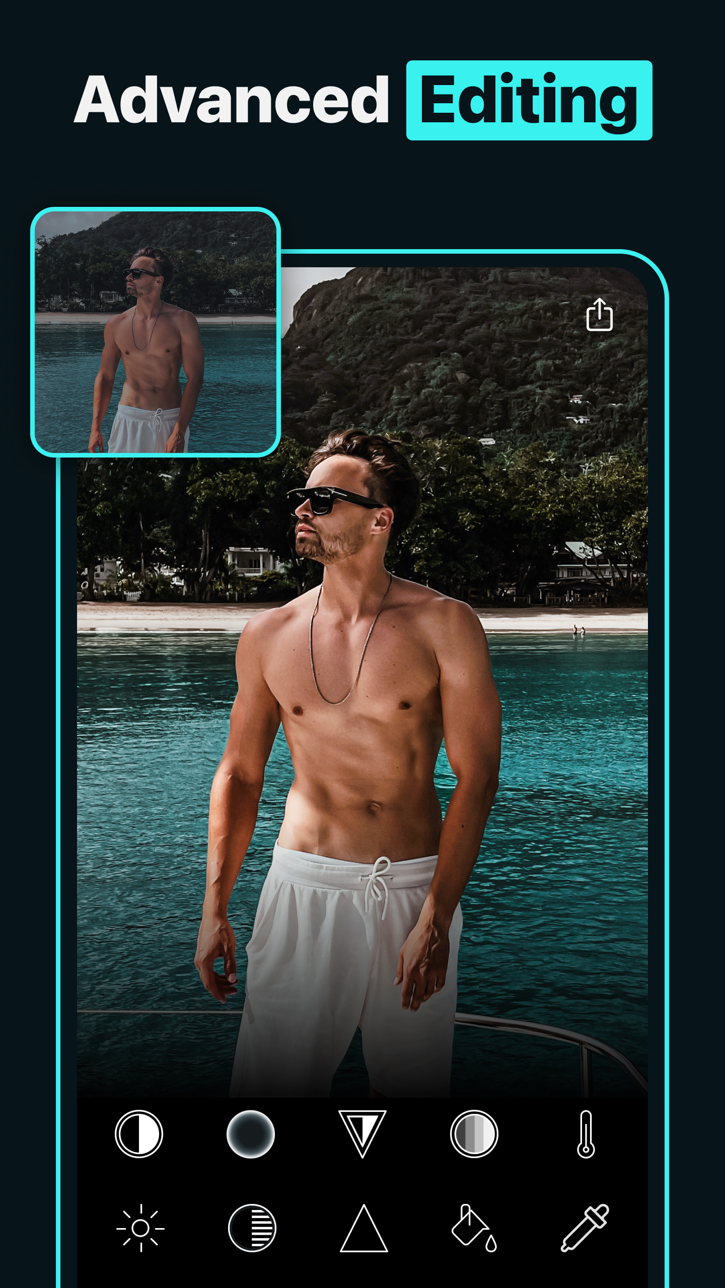 اسکرین شات 4 برنامه Presets for Lightroom — FLTR