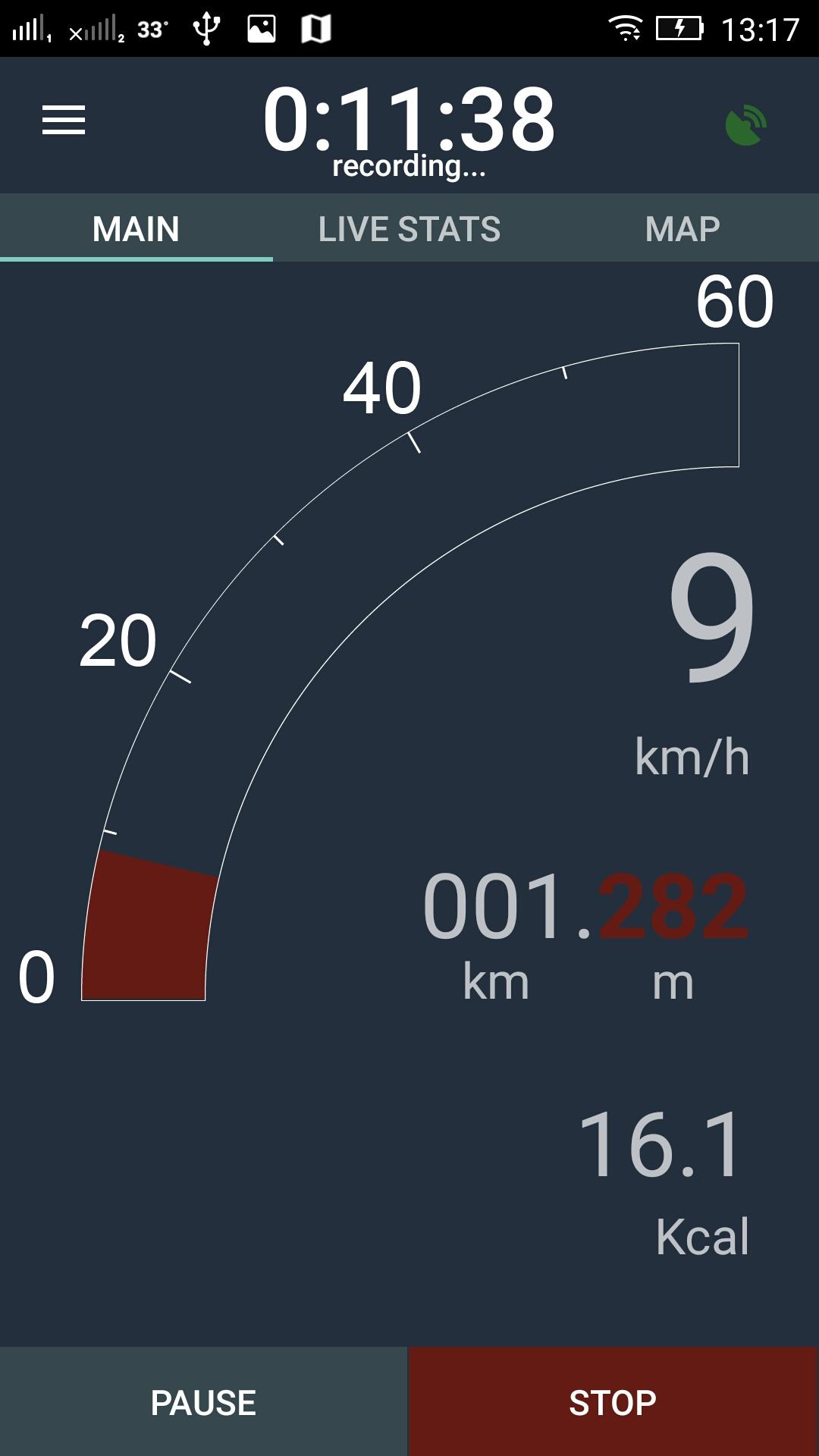 اسکرین شات 8 برنامه Bike Computer - Cycling Tool