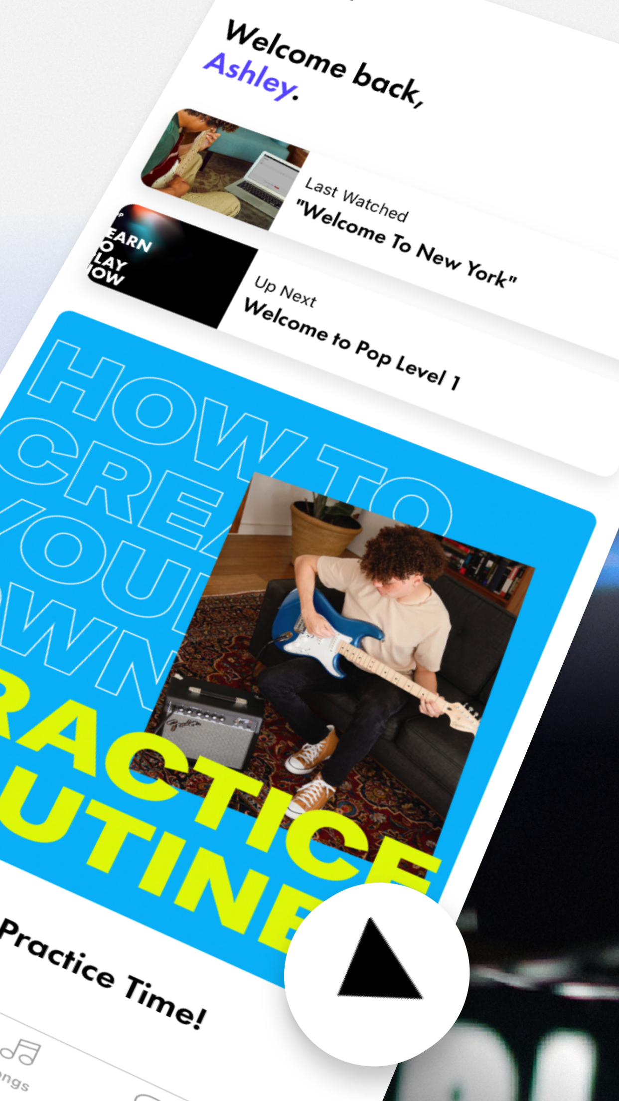 اسکرین شات 2 برنامه Fender Play: Music Lessons