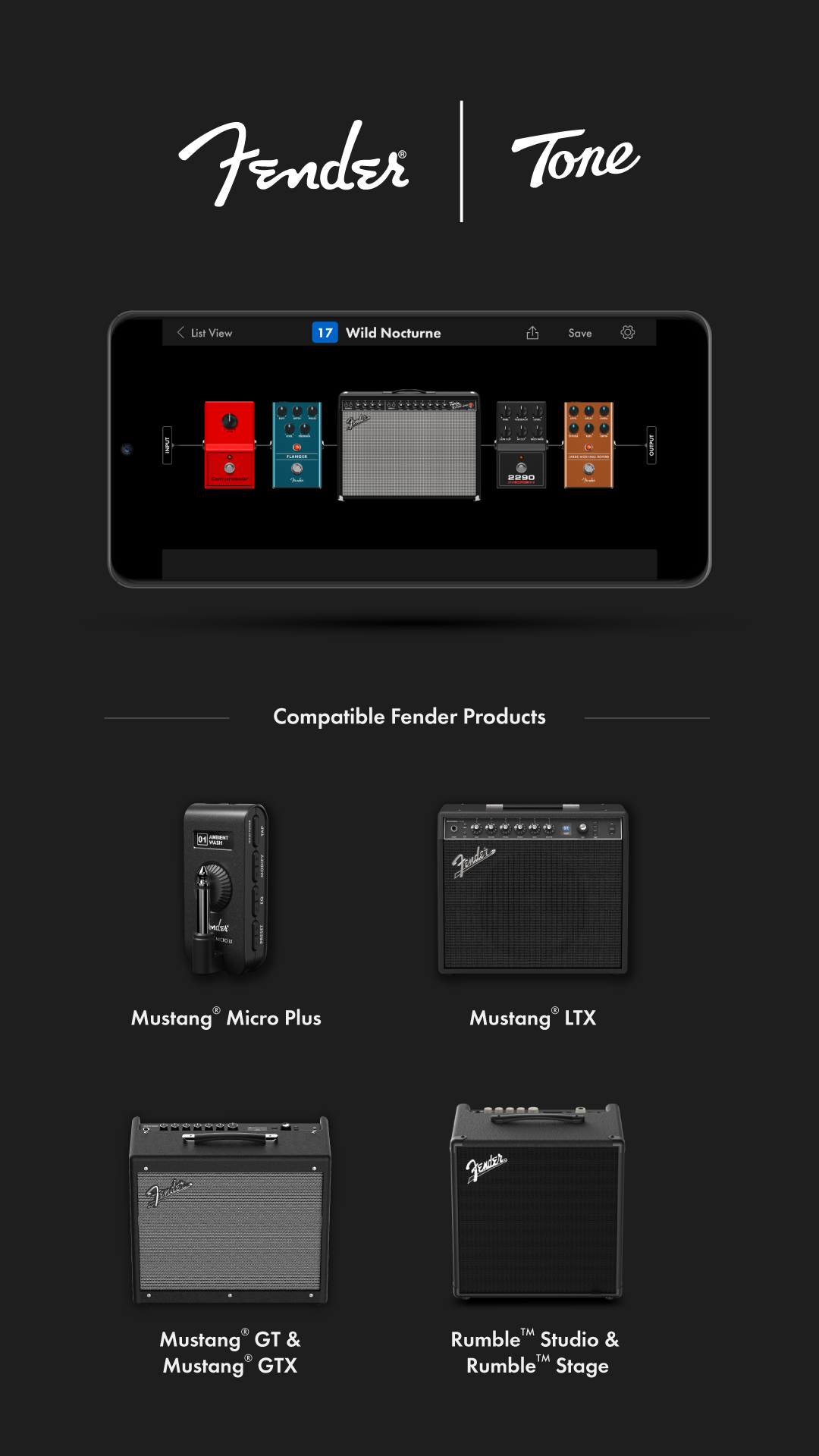 اسکرین شات 4 برنامه Fender Tone
