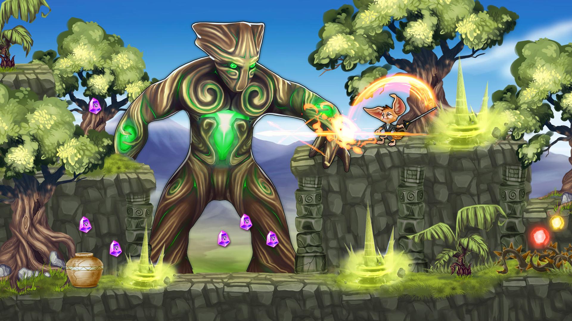 اسکرین شات 2 بازی Fin Ancient Mystery platformer