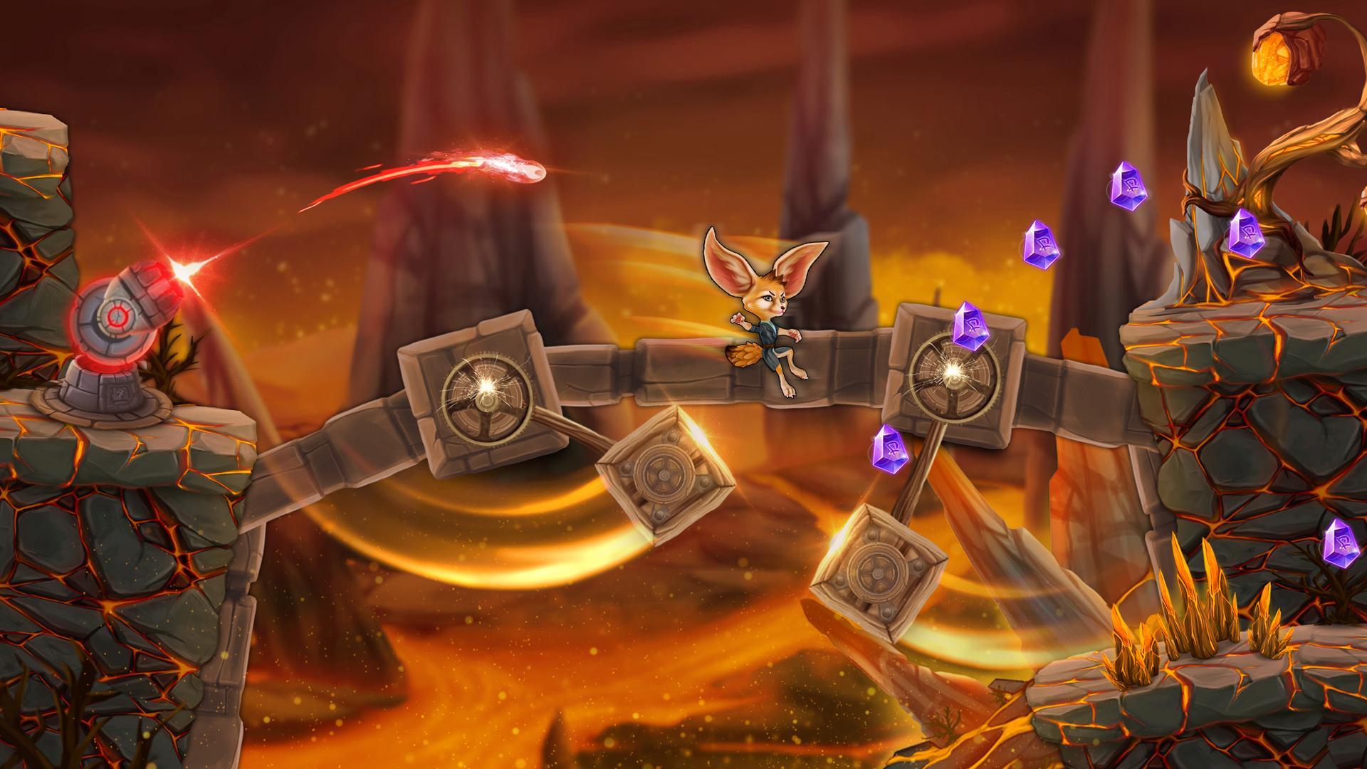 اسکرین شات 1 بازی Fin Ancient Mystery platformer