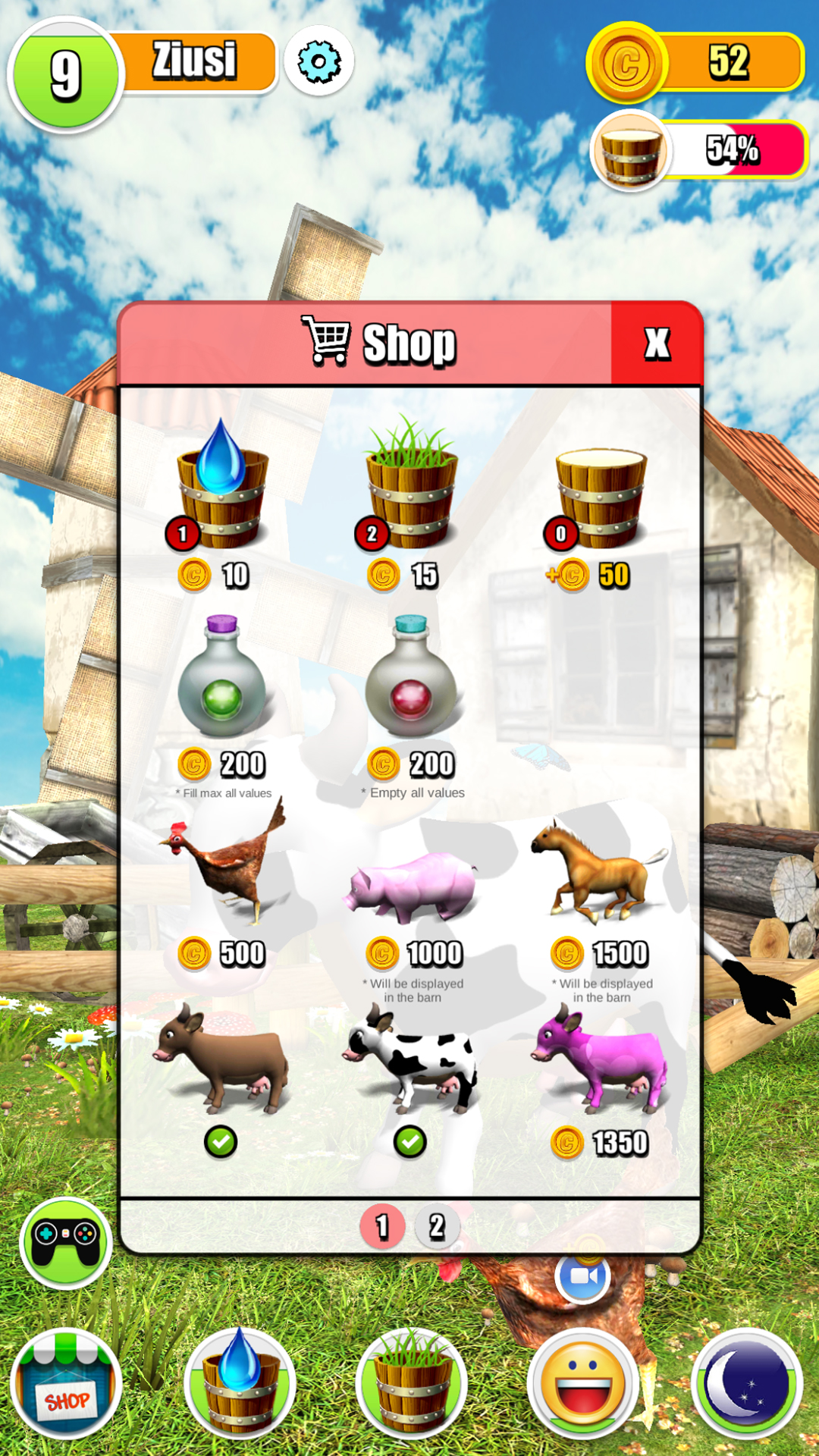 اسکرین شات 6 بازی Cow Farm